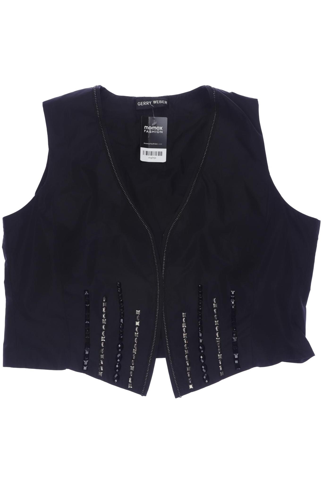 

Gerry Weber Damen Weste, schwarz, Gr. 48