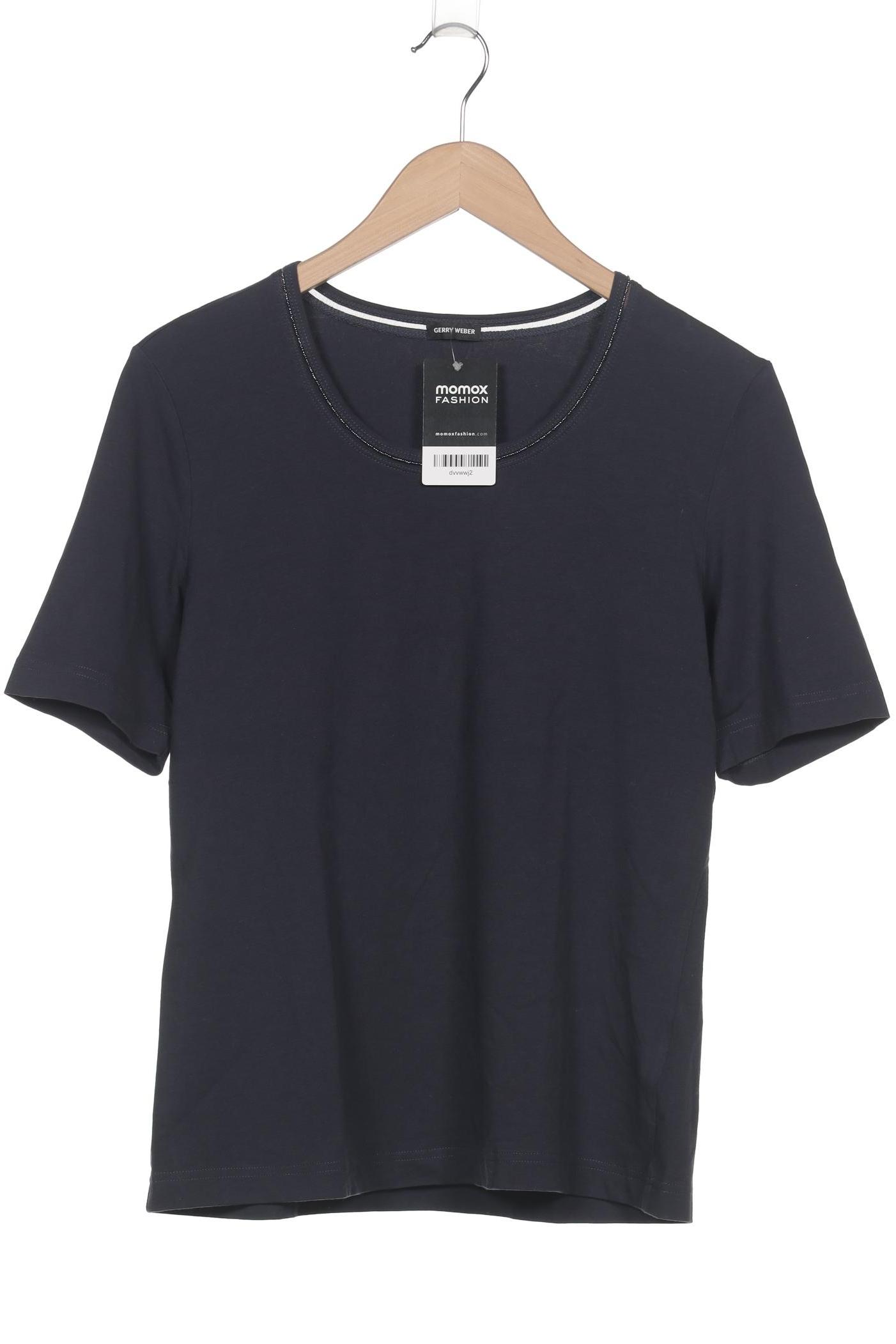 

Gerry Weber Damen T-Shirt, marineblau, Gr. 42