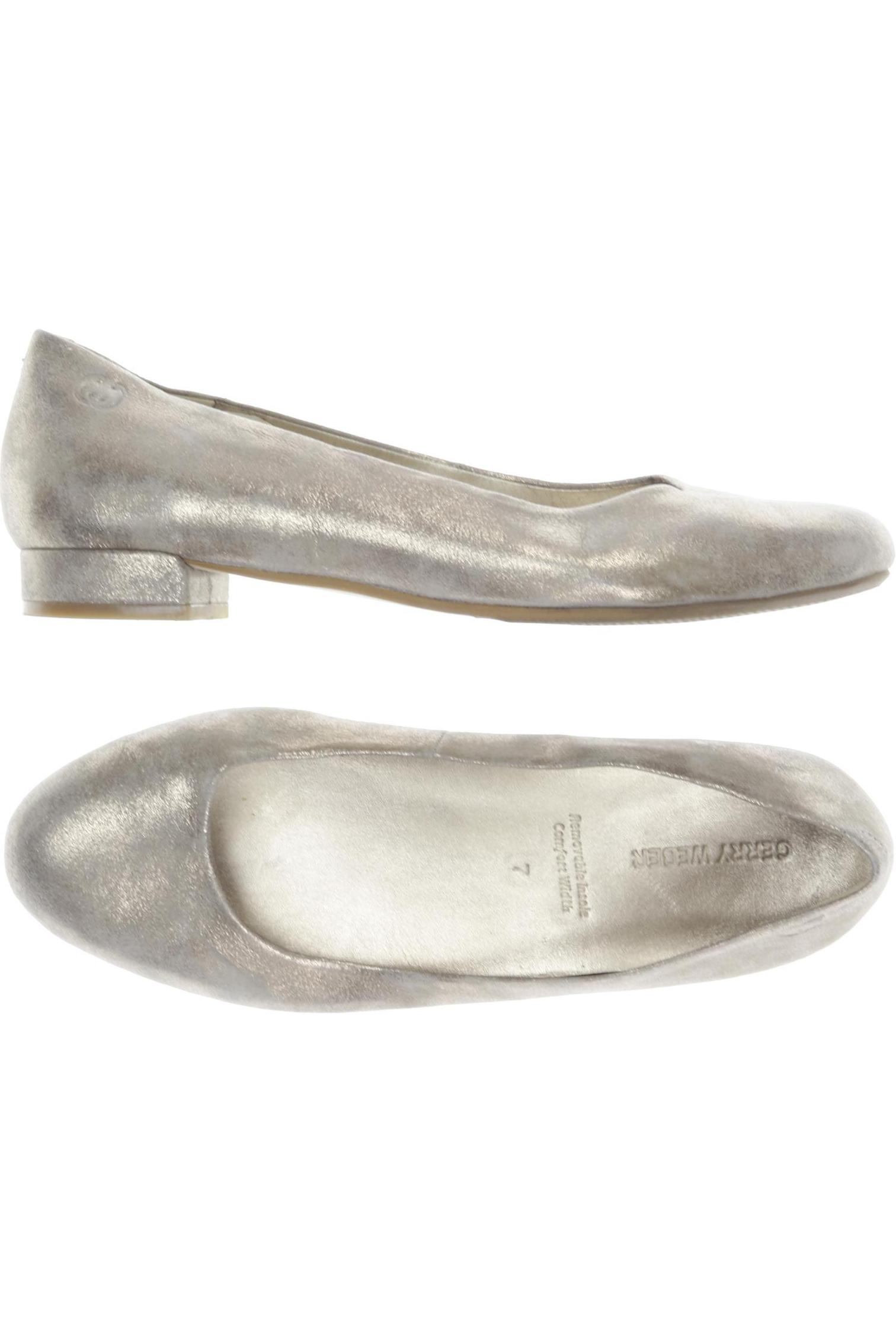 

Gerry Weber Damen Ballerinas, silber, Gr. 7