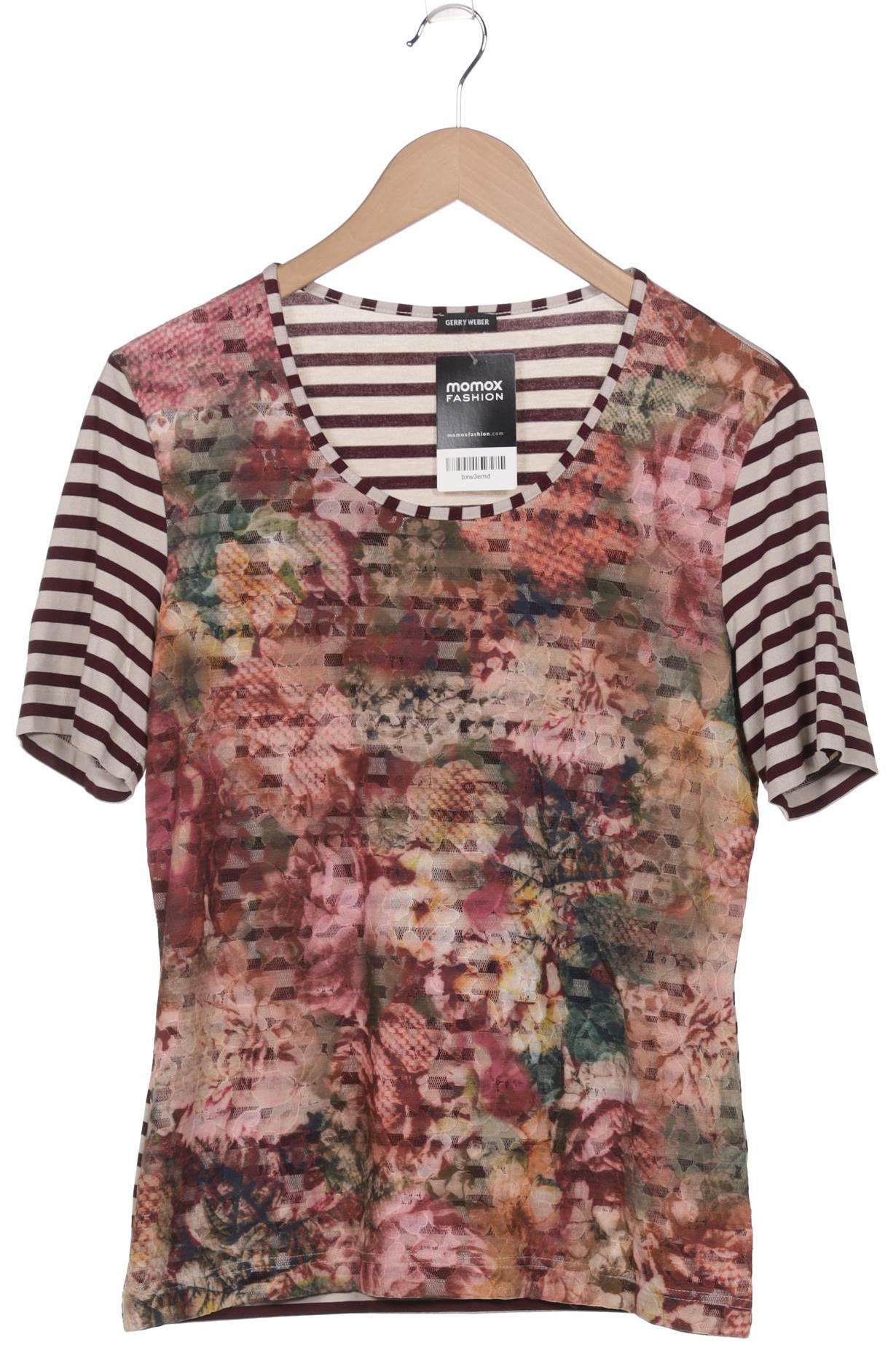 

Gerry Weber Damen T-Shirt, bordeaux, Gr. 40