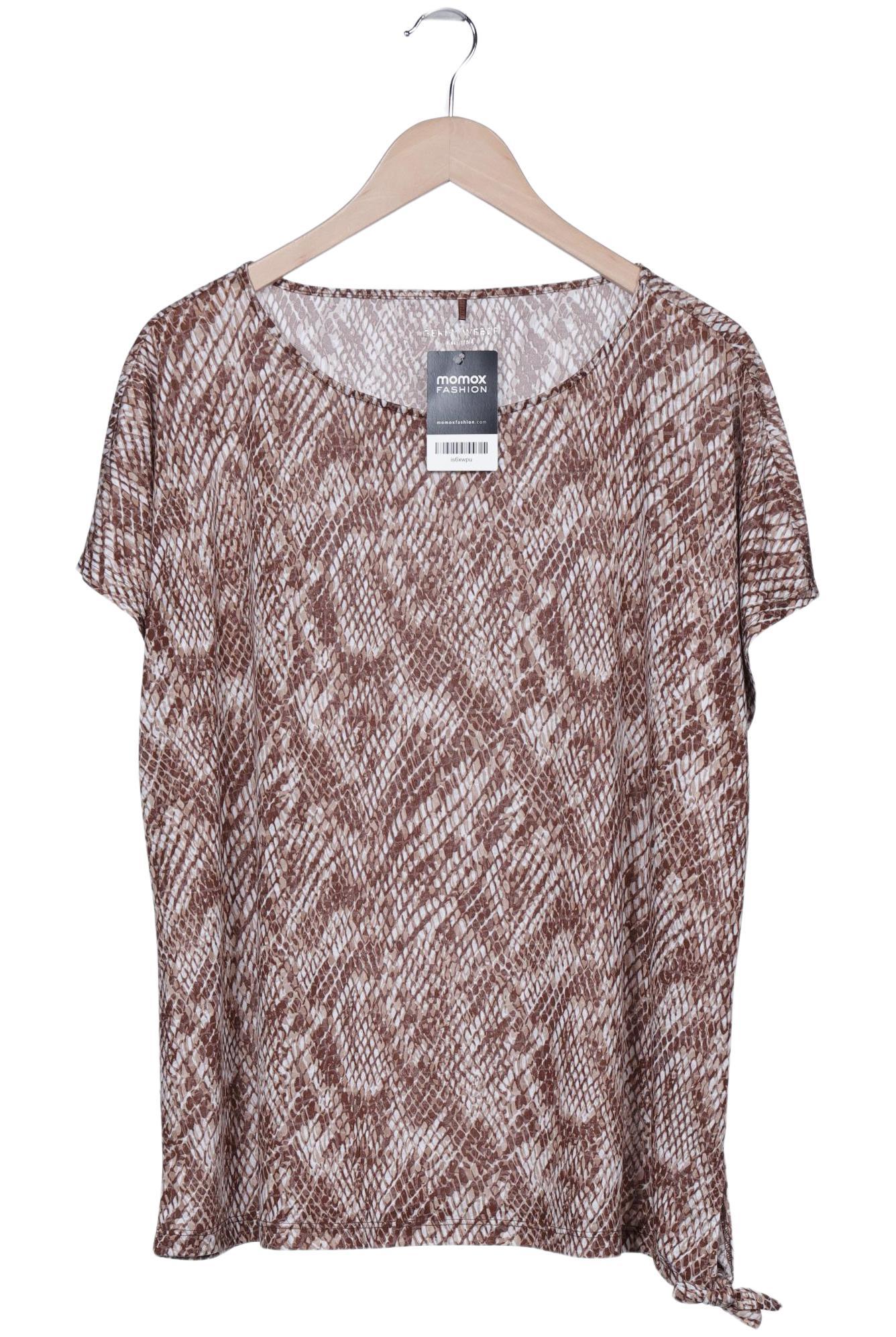 

Gerry Weber Damen T-Shirt, braun, Gr. 46