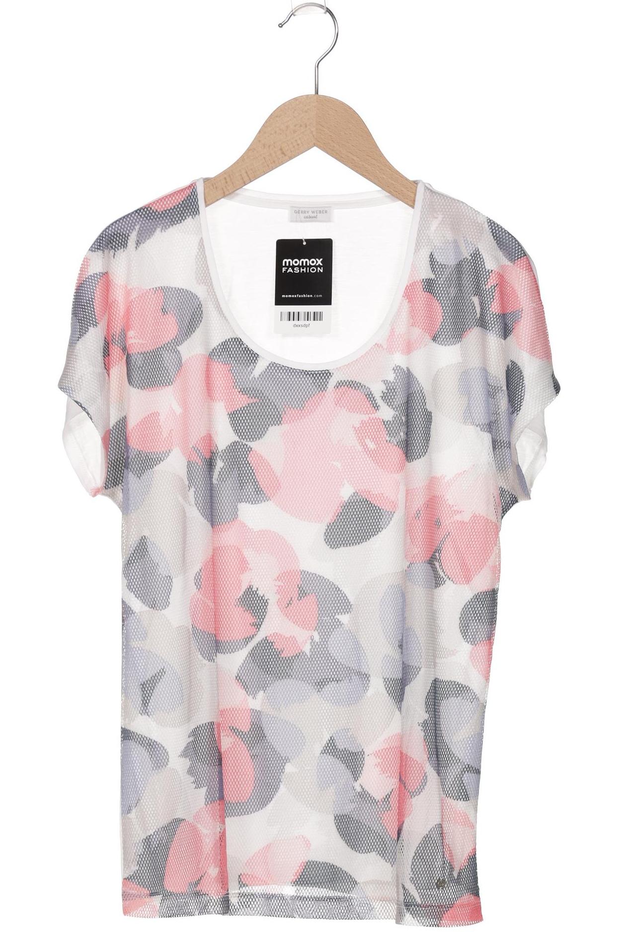 

Gerry Weber Damen T-Shirt, weiß, Gr. 38