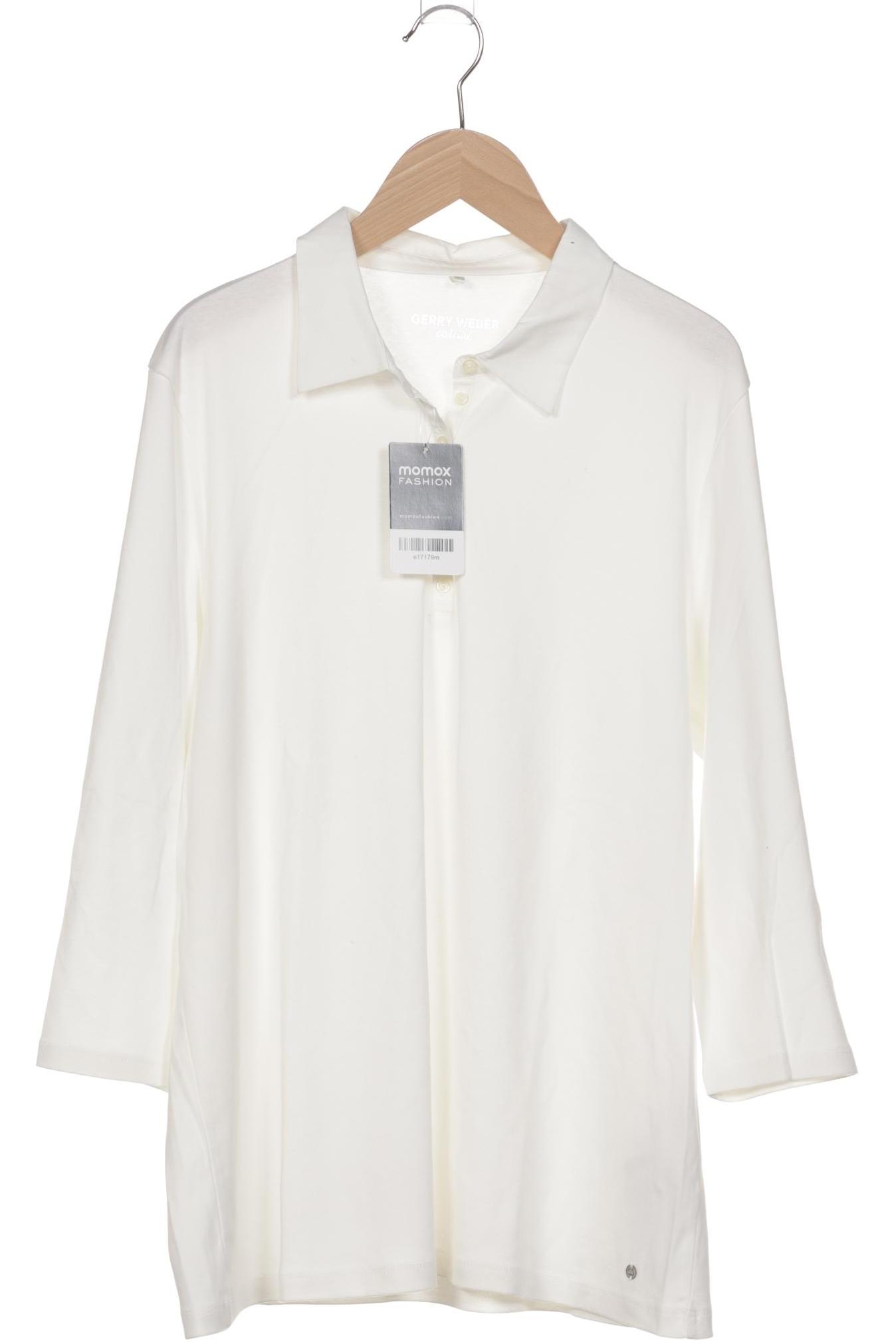 

Gerry Weber Damen Poloshirt, weiß, Gr. 46