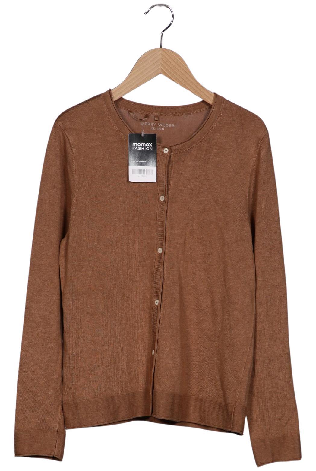 

Gerry Weber Damen Strickjacke, braun, Gr. 38