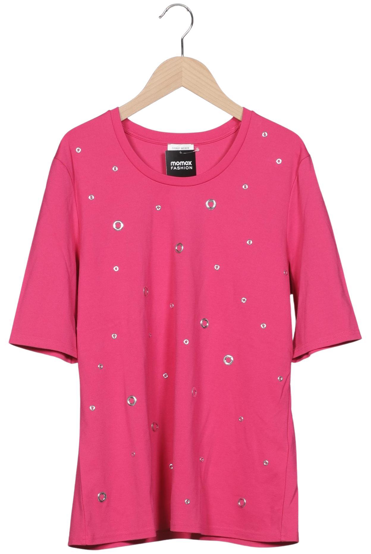 

Gerry Weber Damen T-Shirt, pink, Gr. 42