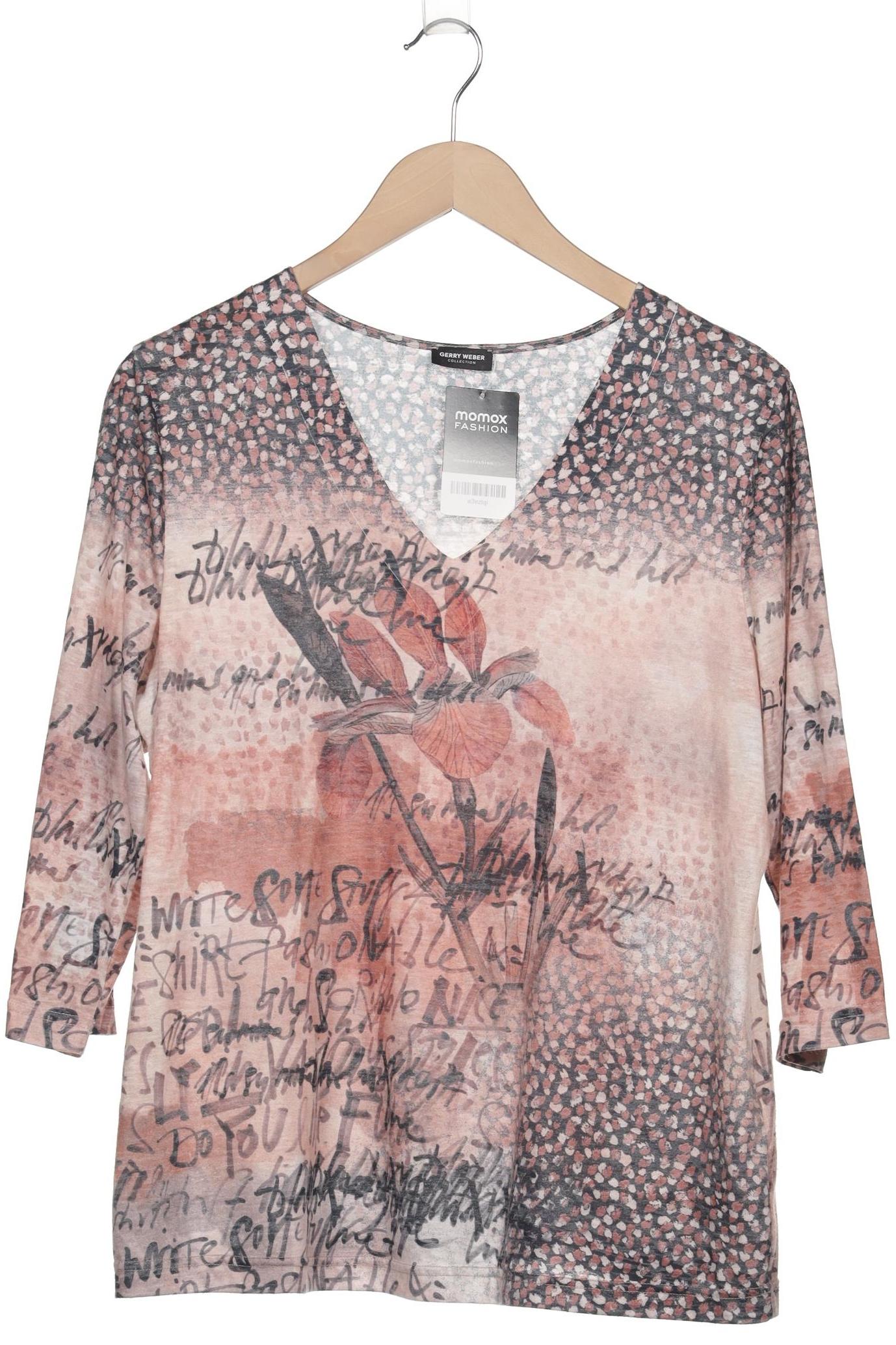 

Gerry Weber Damen Langarmshirt, pink, Gr. 44