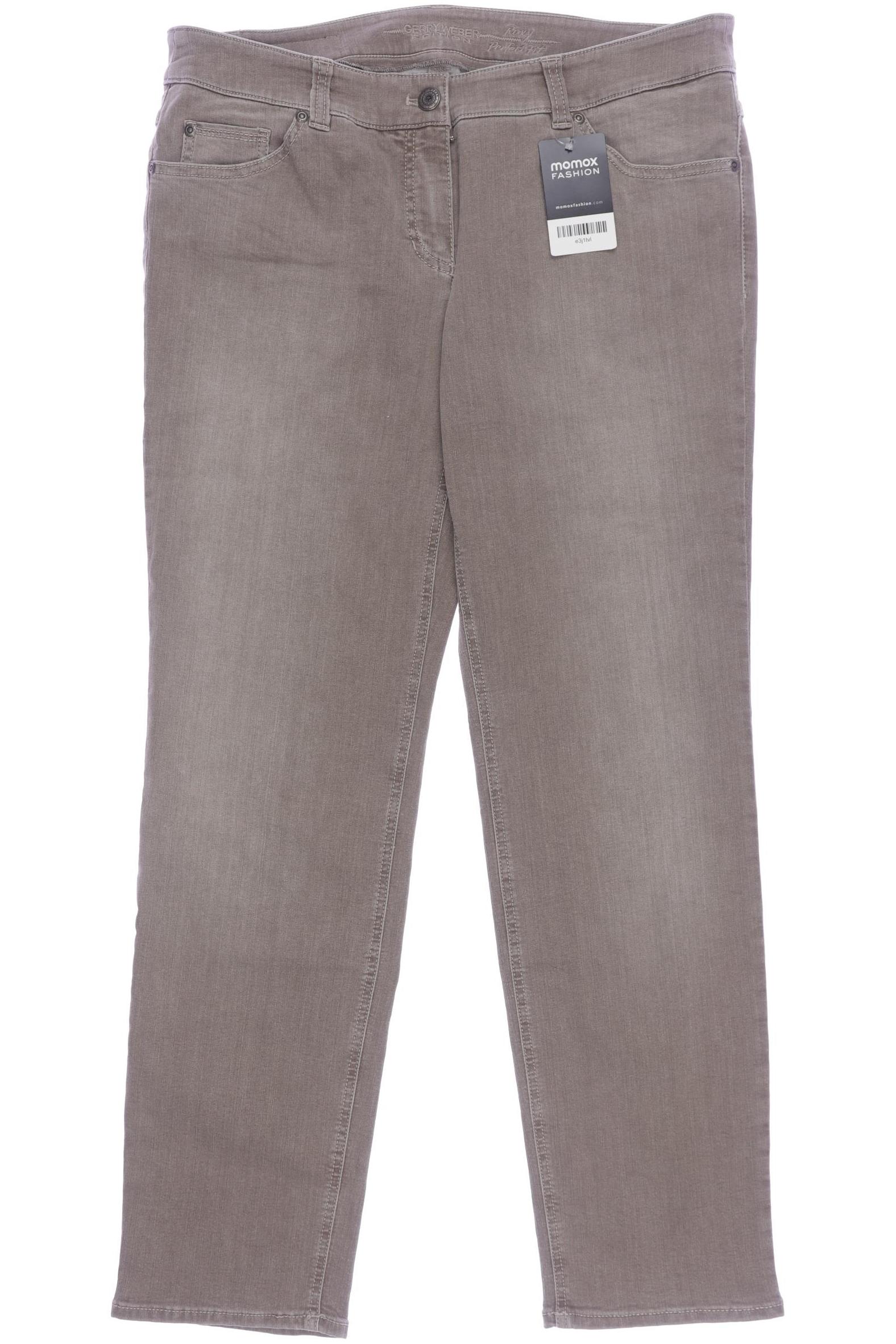 

Gerry Weber Damen Jeans, beige, Gr. 44