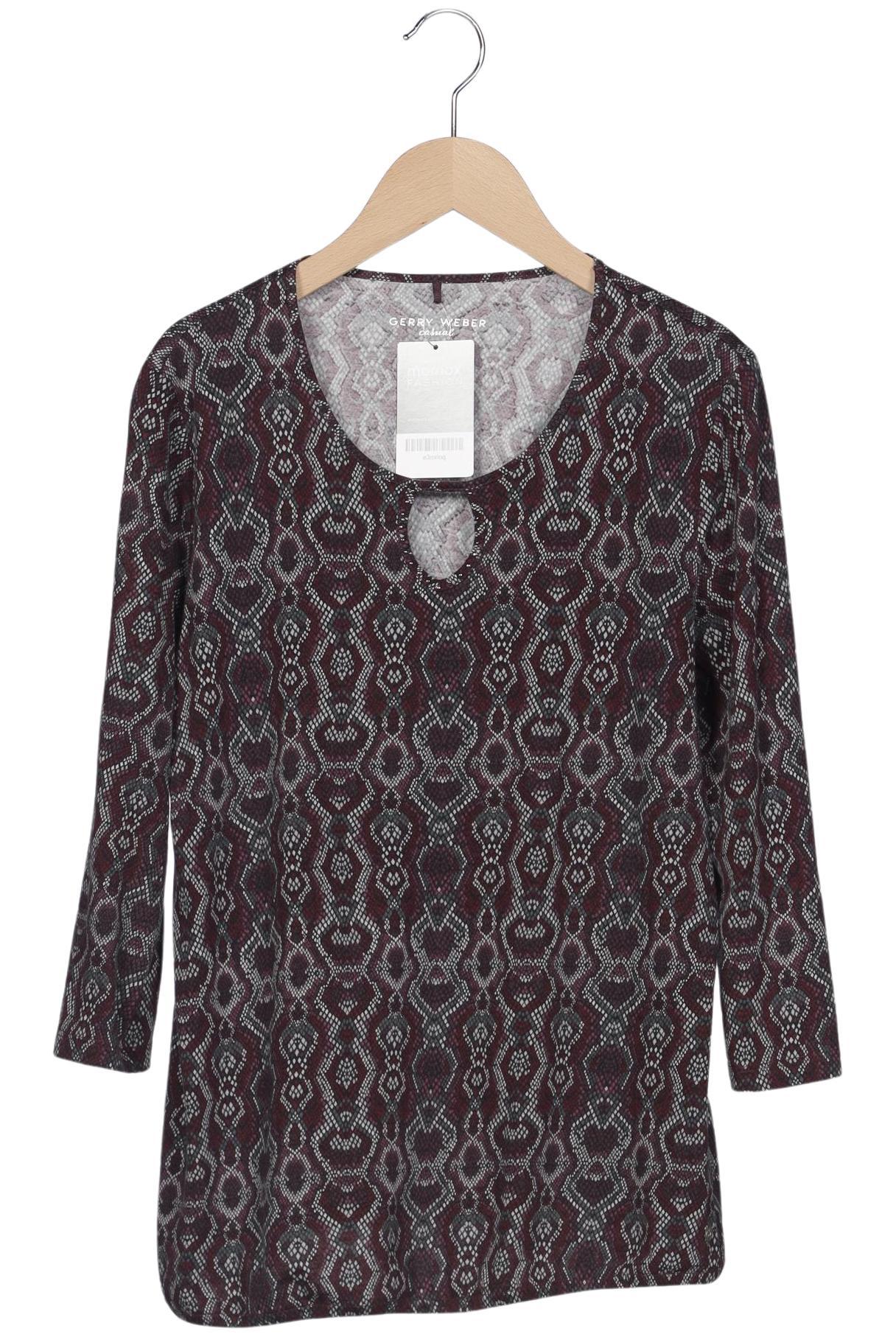 

Gerry Weber Damen Langarmshirt, bordeaux, Gr. 38