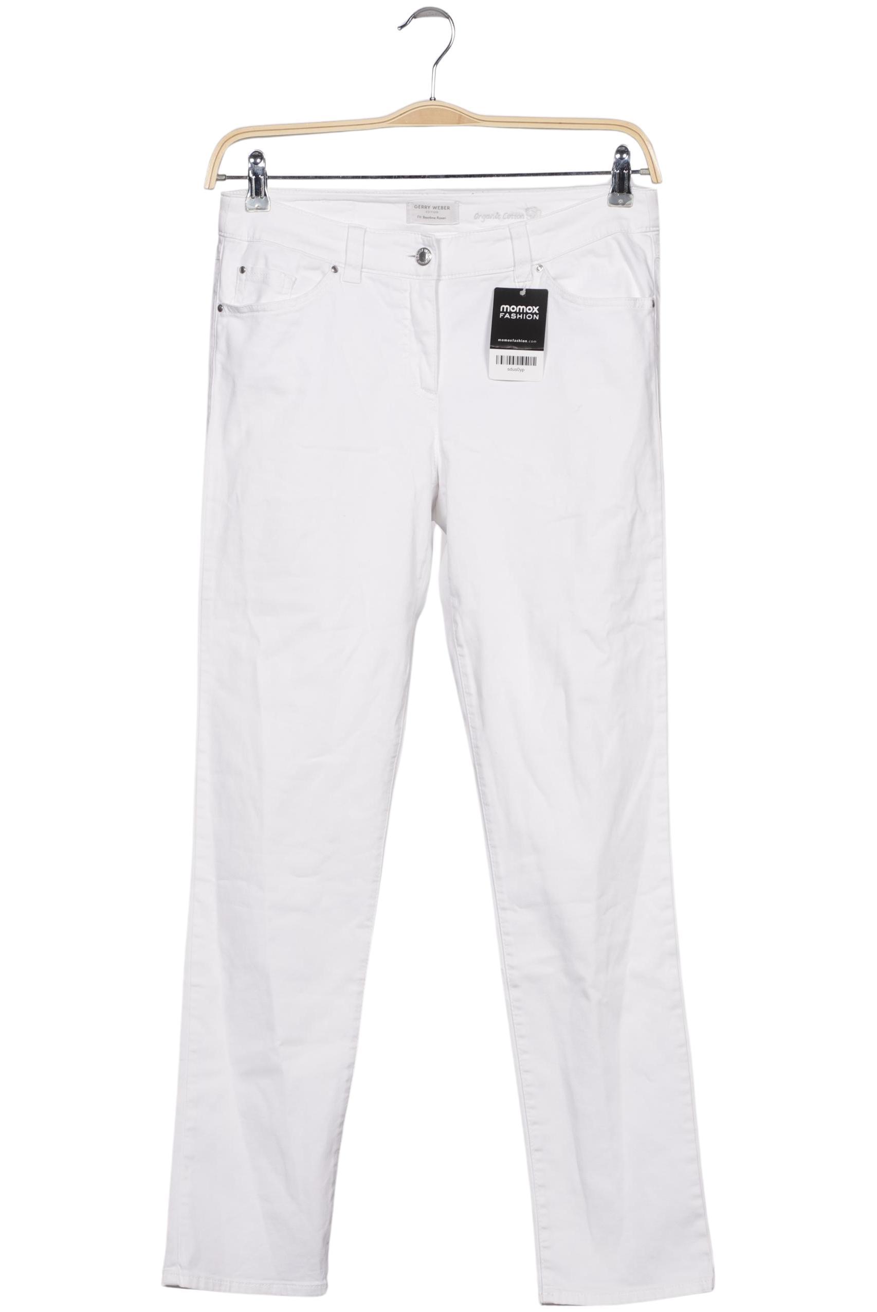

Gerry Weber Damen Jeans, weiß, Gr. 40