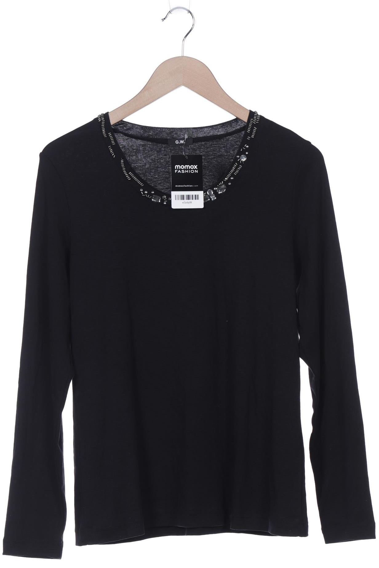 

Gerry Weber Damen Langarmshirt, schwarz, Gr. 42