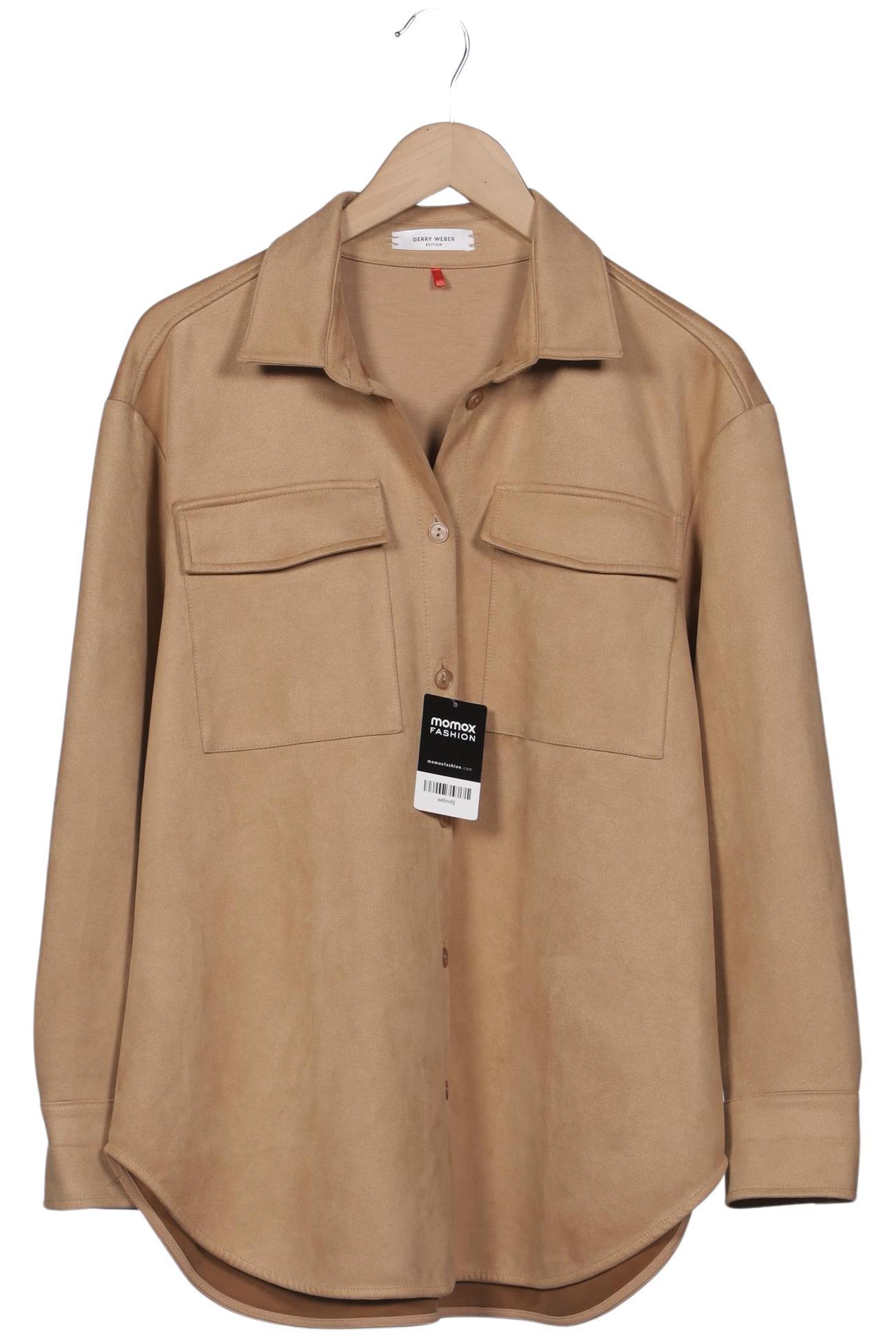 

Gerry Weber Damen Jacke, beige, Gr. 42
