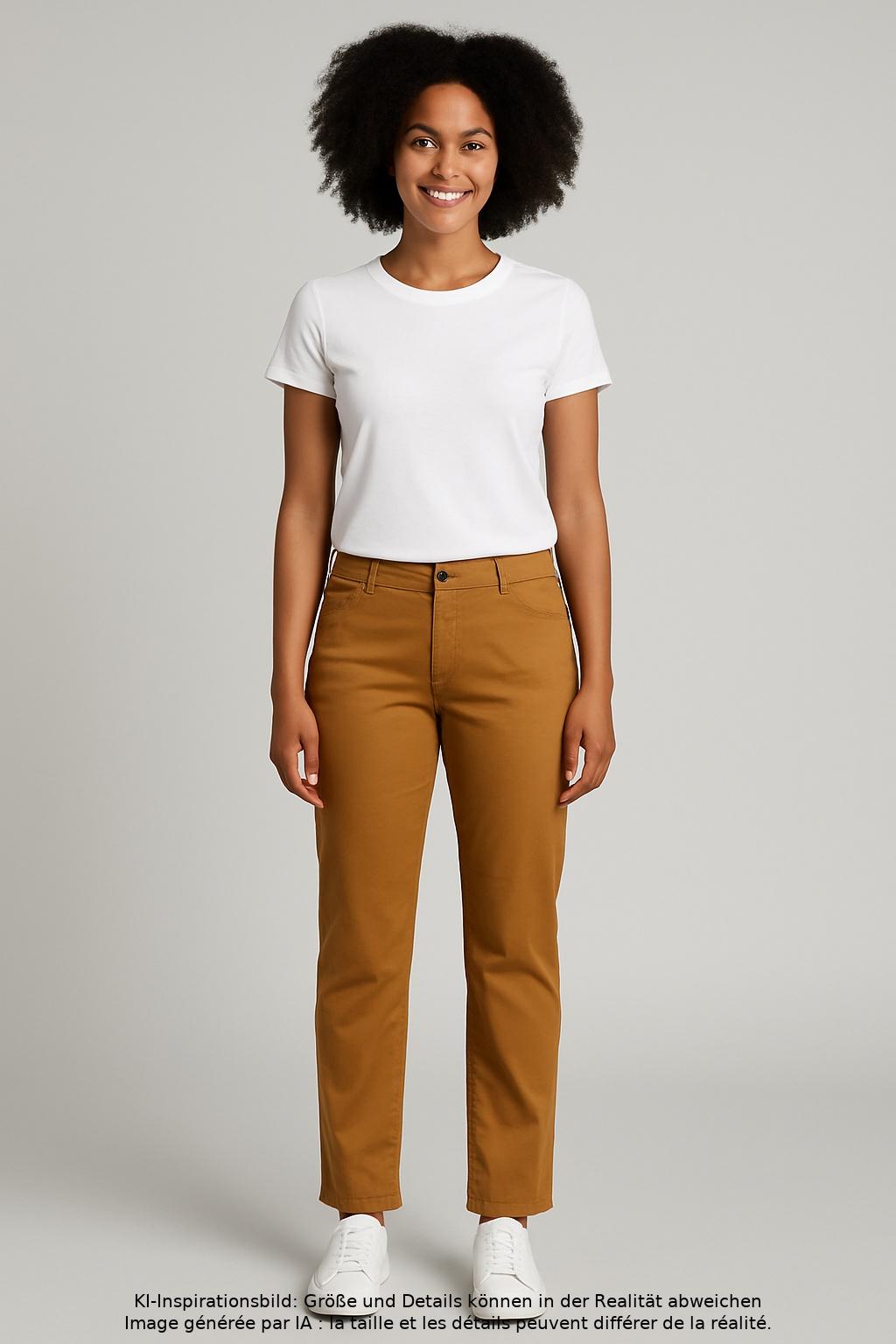 

Gerry Weber Damen Jeans, braun, Gr. 35