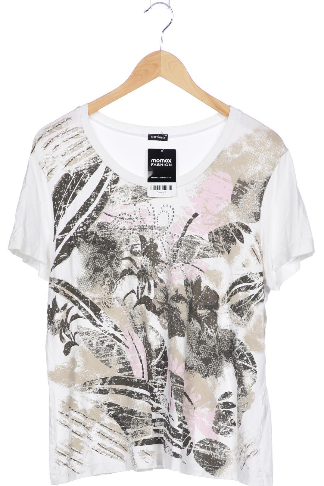 

Gerry Weber Damen T-Shirt, weiß, Gr. 44