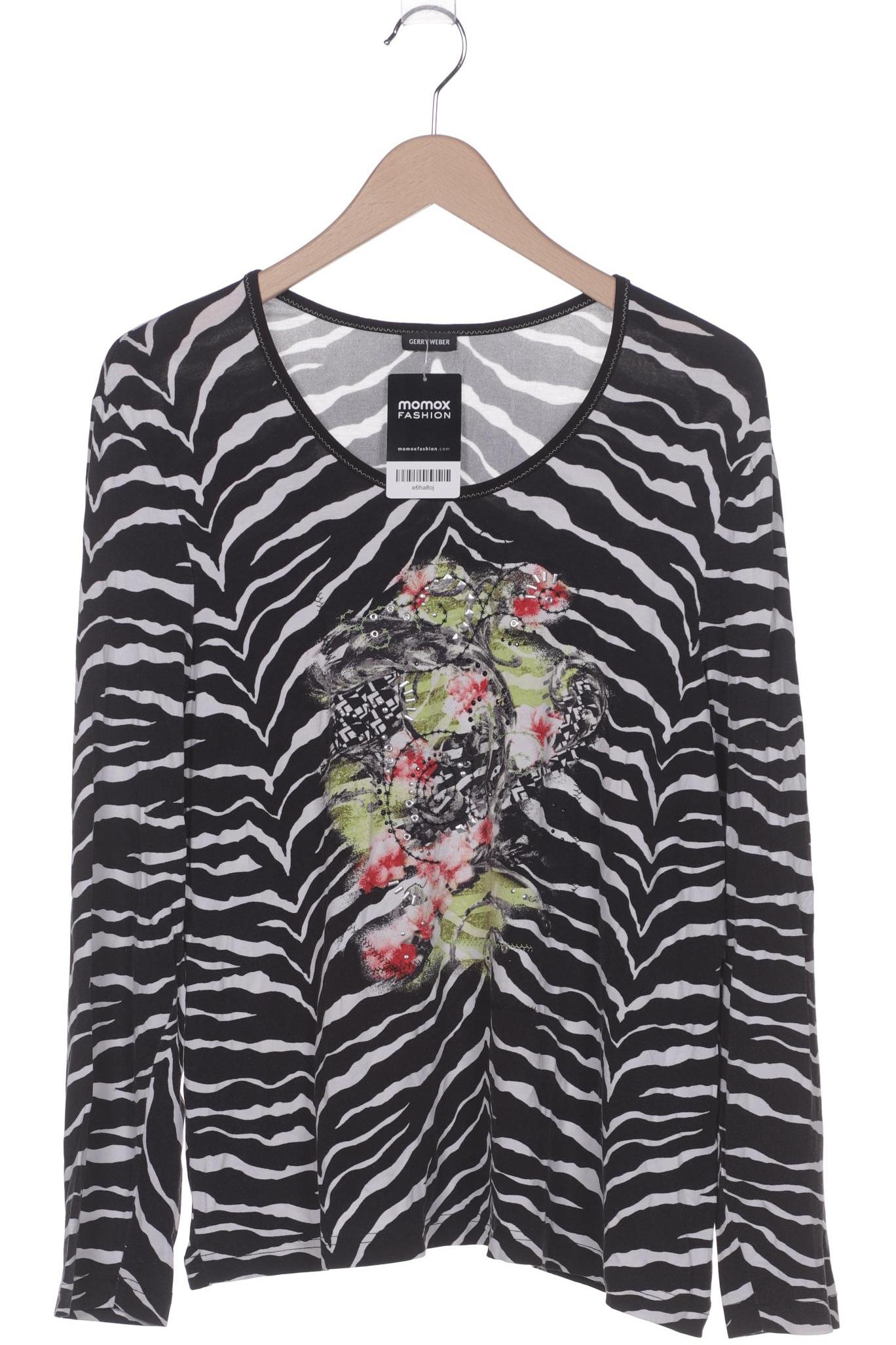 

Gerry Weber Damen Langarmshirt, schwarz, Gr. 44