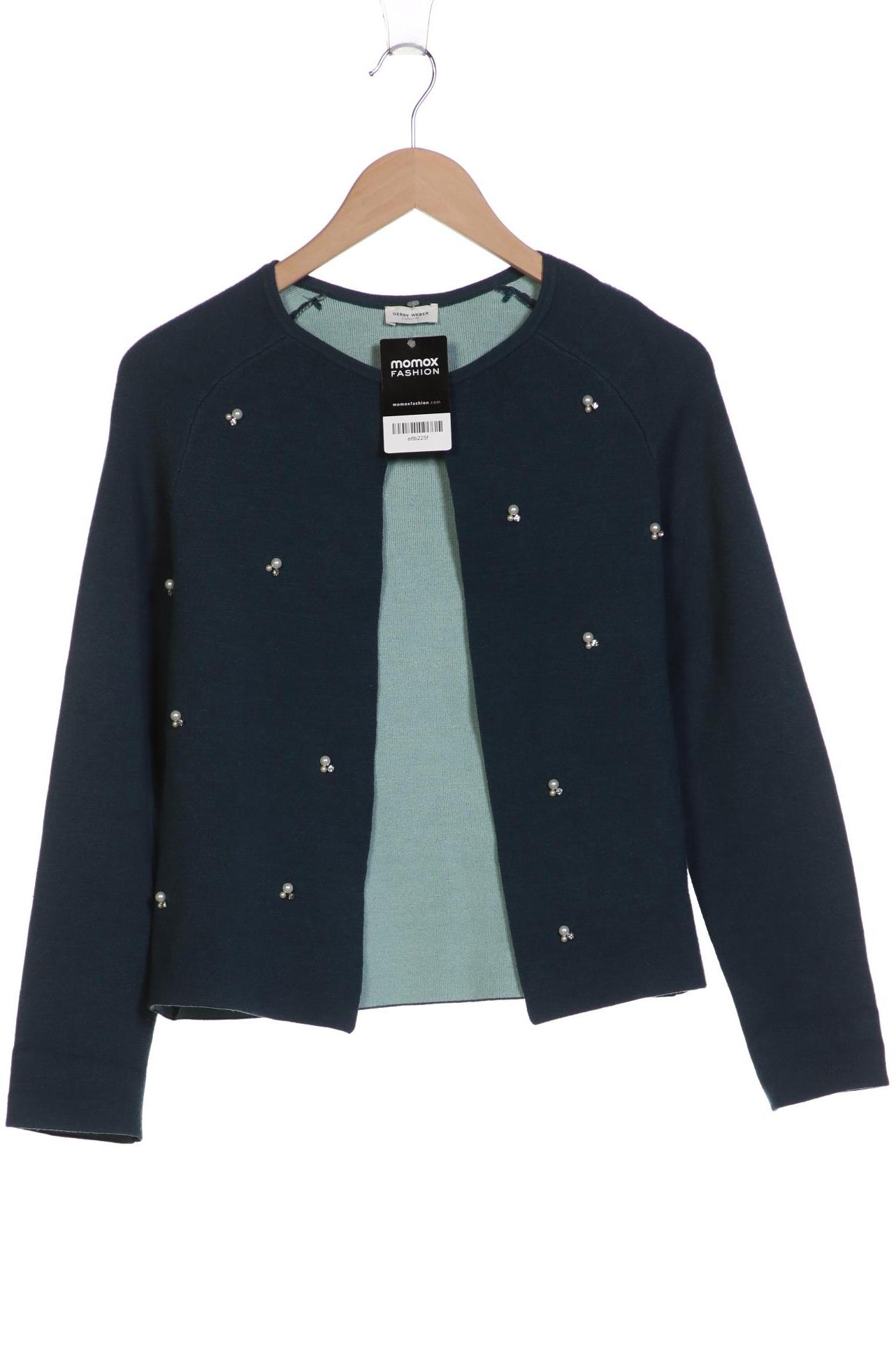 

Gerry Weber Damen Strickjacke, türkis, Gr. 34