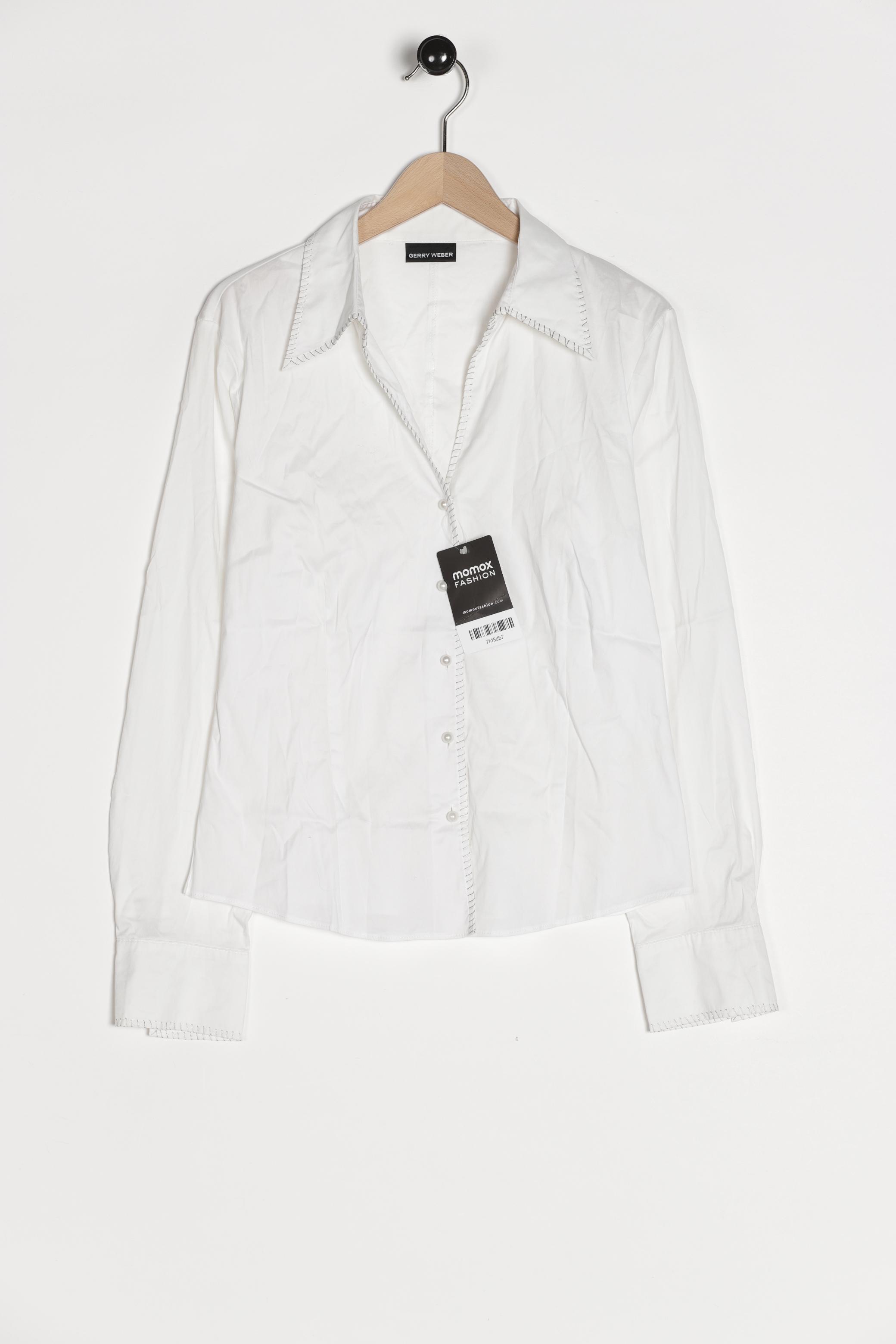 

Gerry Weber Damen Bluse, weiß, Gr. 38