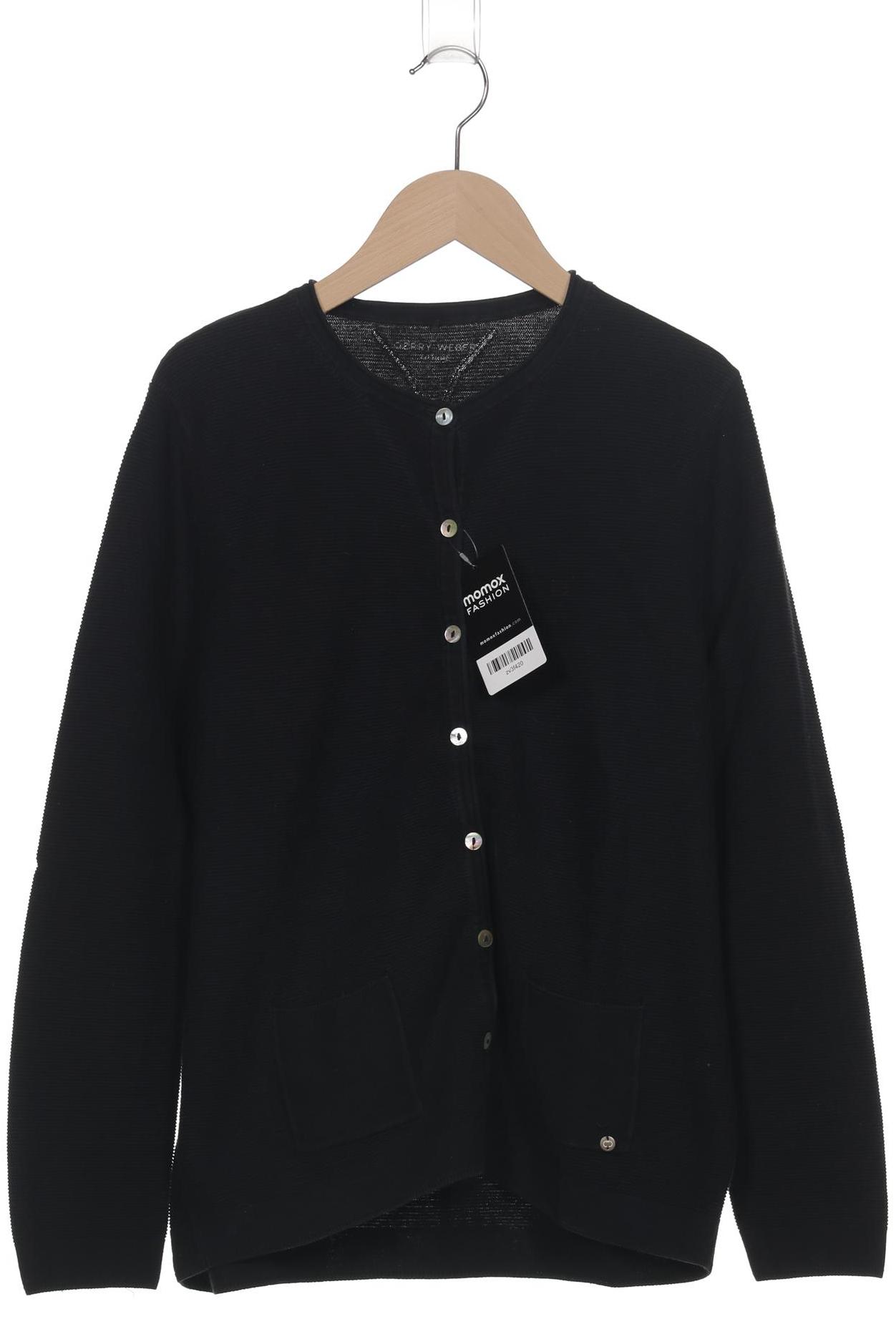 

Gerry Weber Damen Strickjacke, schwarz, Gr. 42