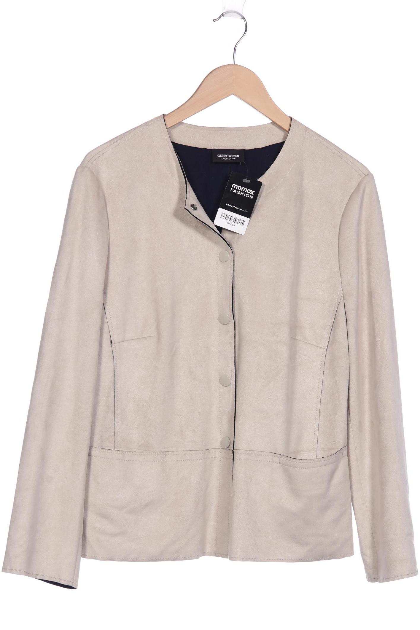 

Gerry Weber Damen Jacke, cremeweiß, Gr. 46
