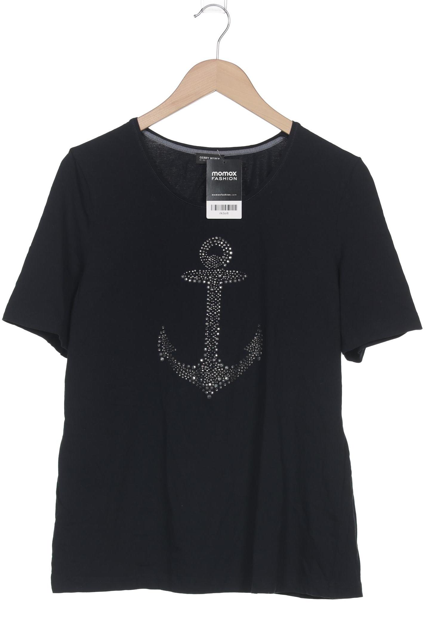 

Gerry Weber Damen T-Shirt, marineblau, Gr. 44