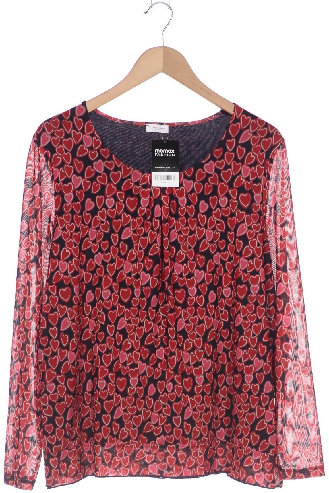 

Gerry Weber Damen Langarmshirt, rot, Gr. 44