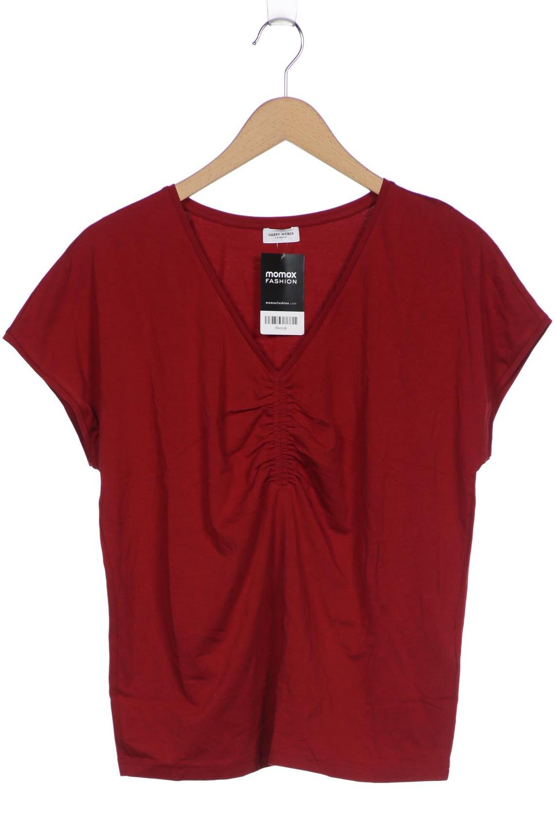 

Gerry Weber Damen T-Shirt, bordeaux, Gr. 36