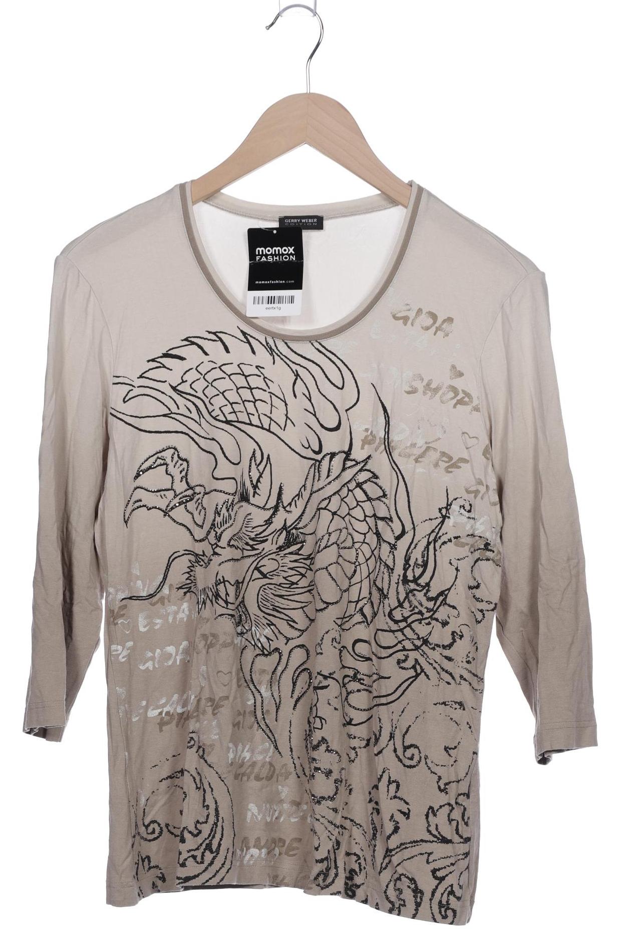

Gerry Weber Damen Langarmshirt, beige, Gr. 38