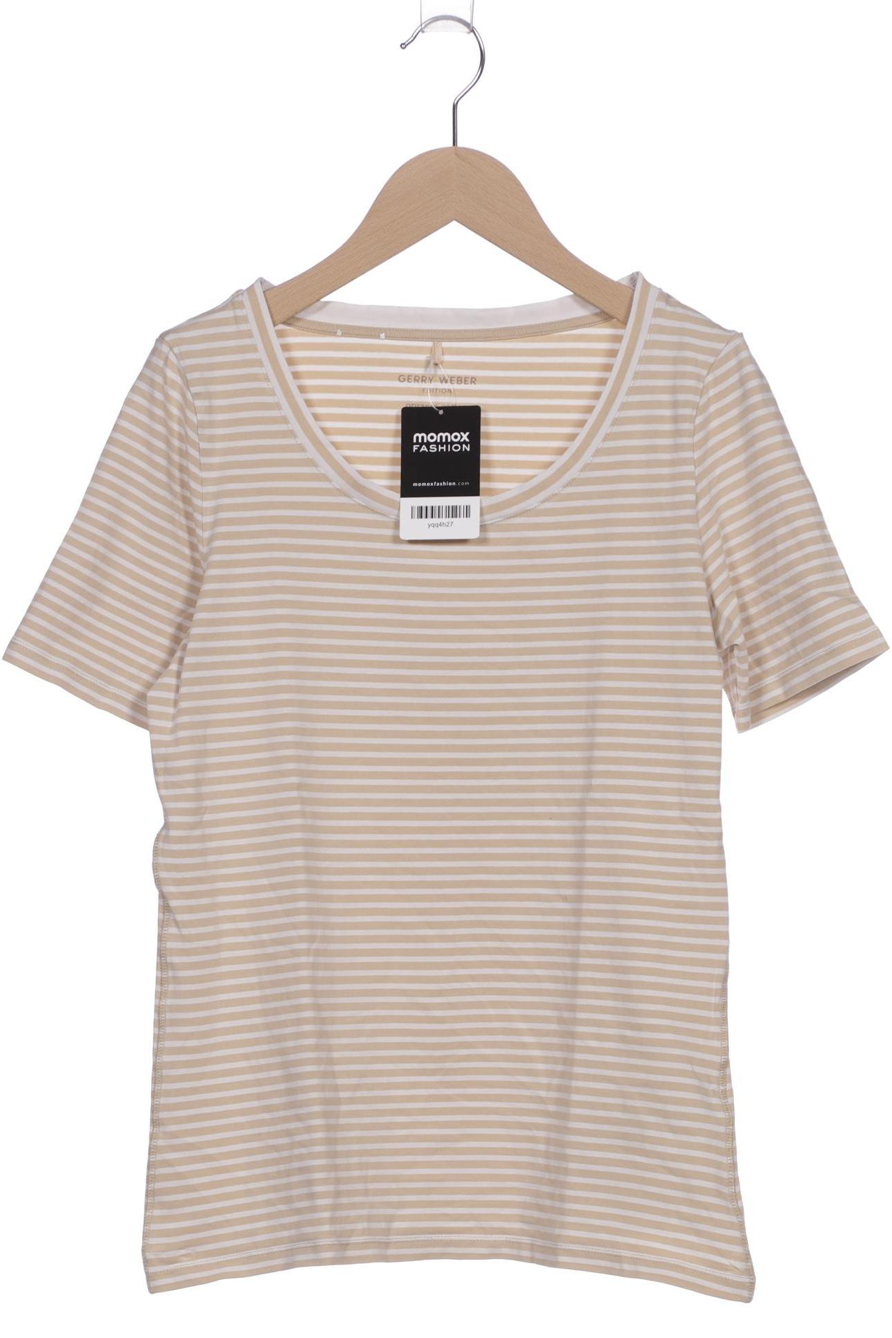 

Gerry Weber Damen T-Shirt, beige, Gr. 38