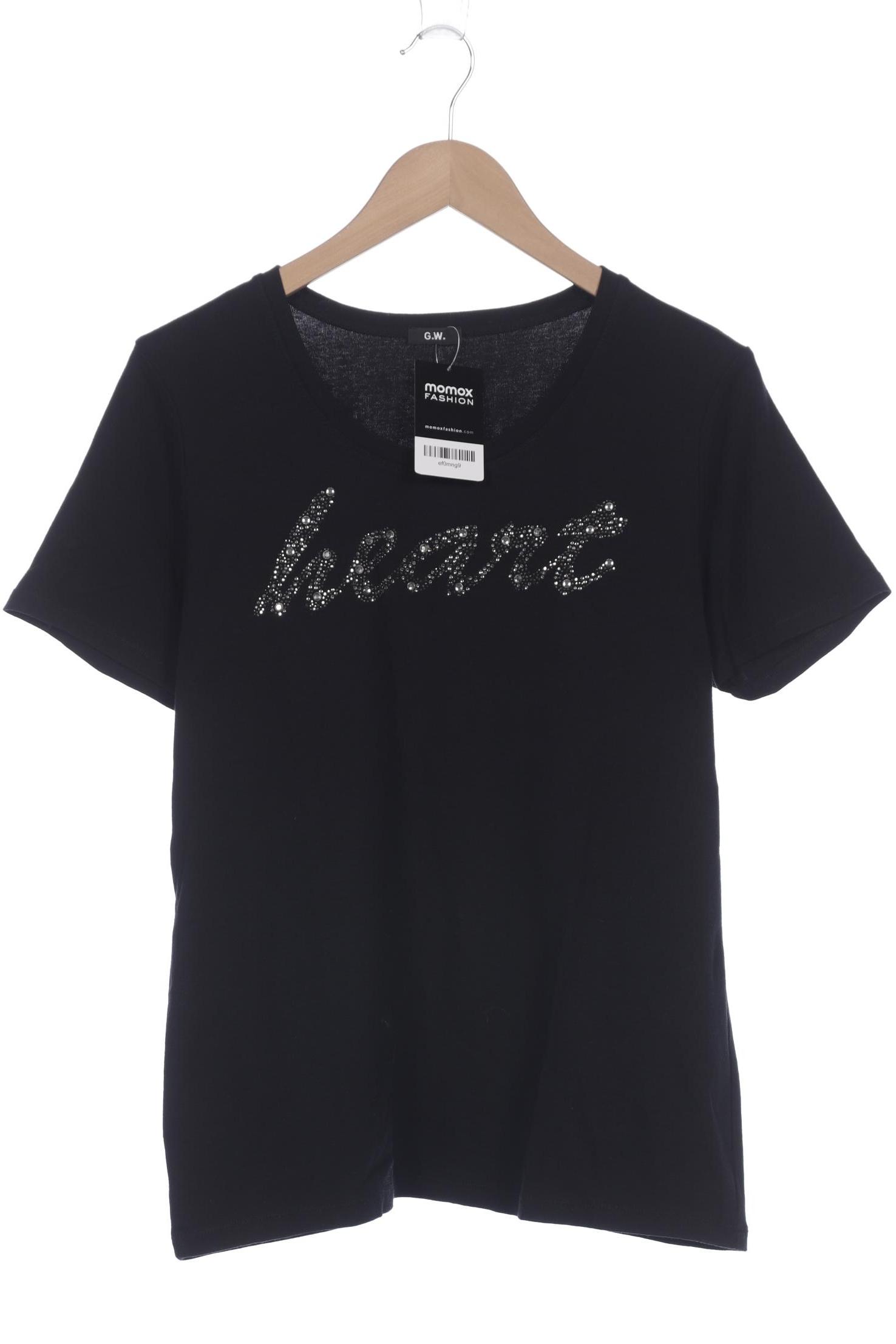 

Gerry Weber Damen T-Shirt, schwarz, Gr. 46
