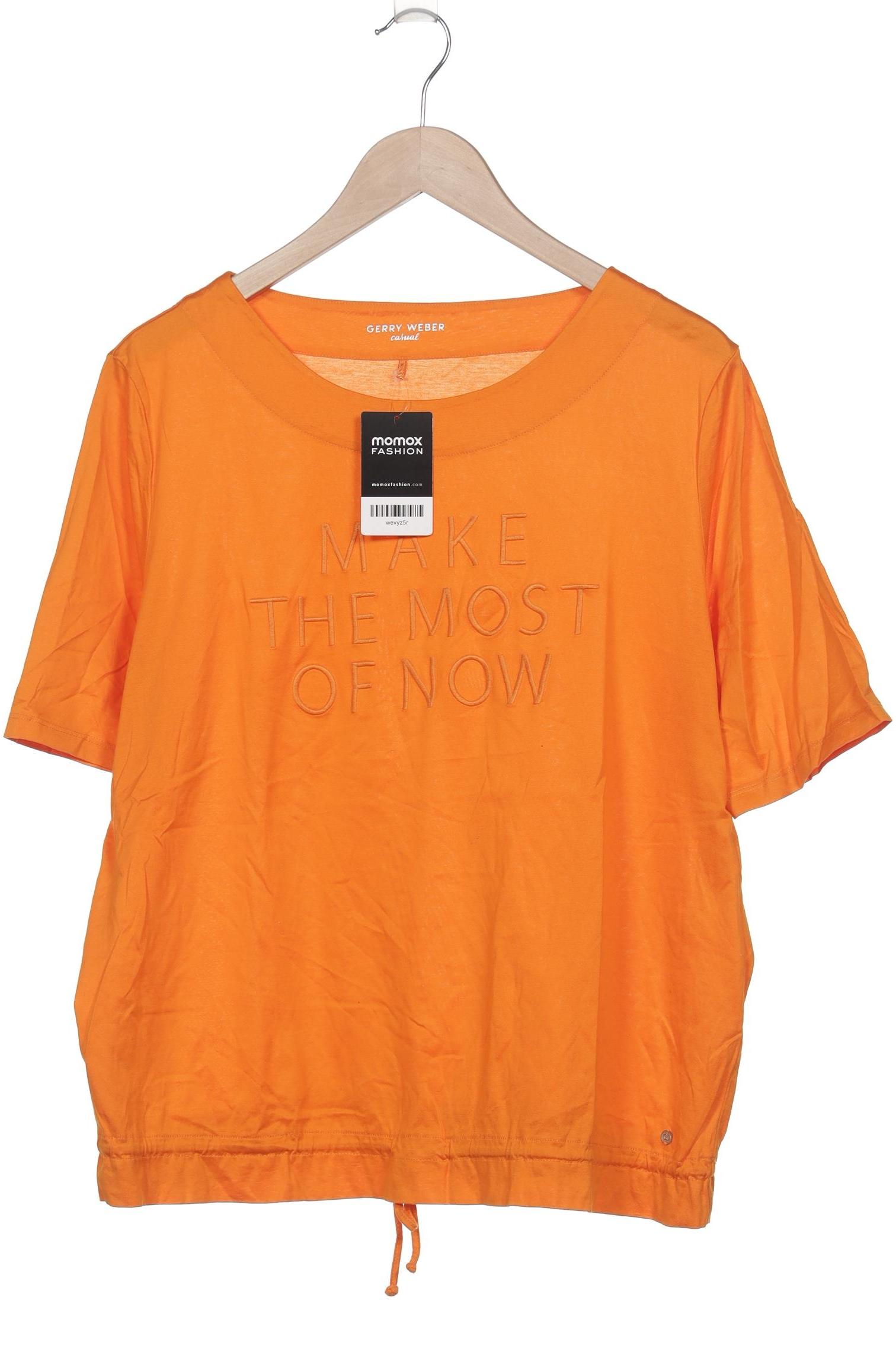

Gerry Weber Damen T-Shirt, orange, Gr. 46
