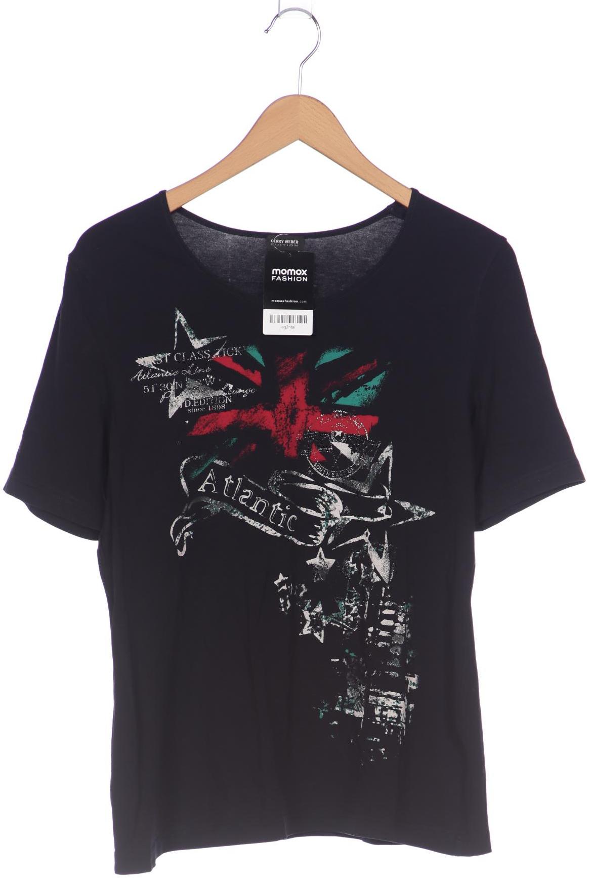 

Gerry Weber Damen T-Shirt, schwarz, Gr. 42