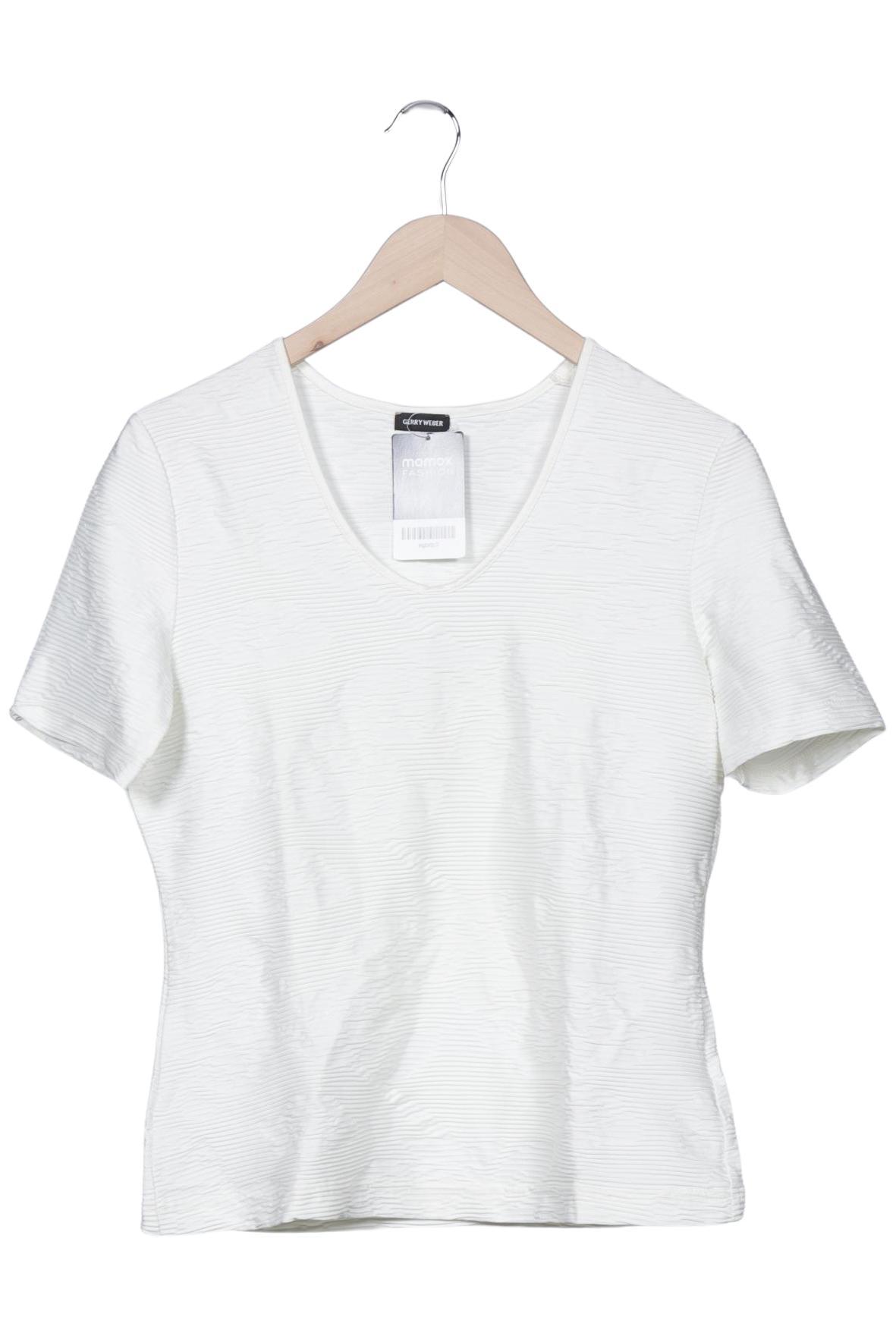 

Gerry Weber Damen T-Shirt, cremeweiß, Gr. 38