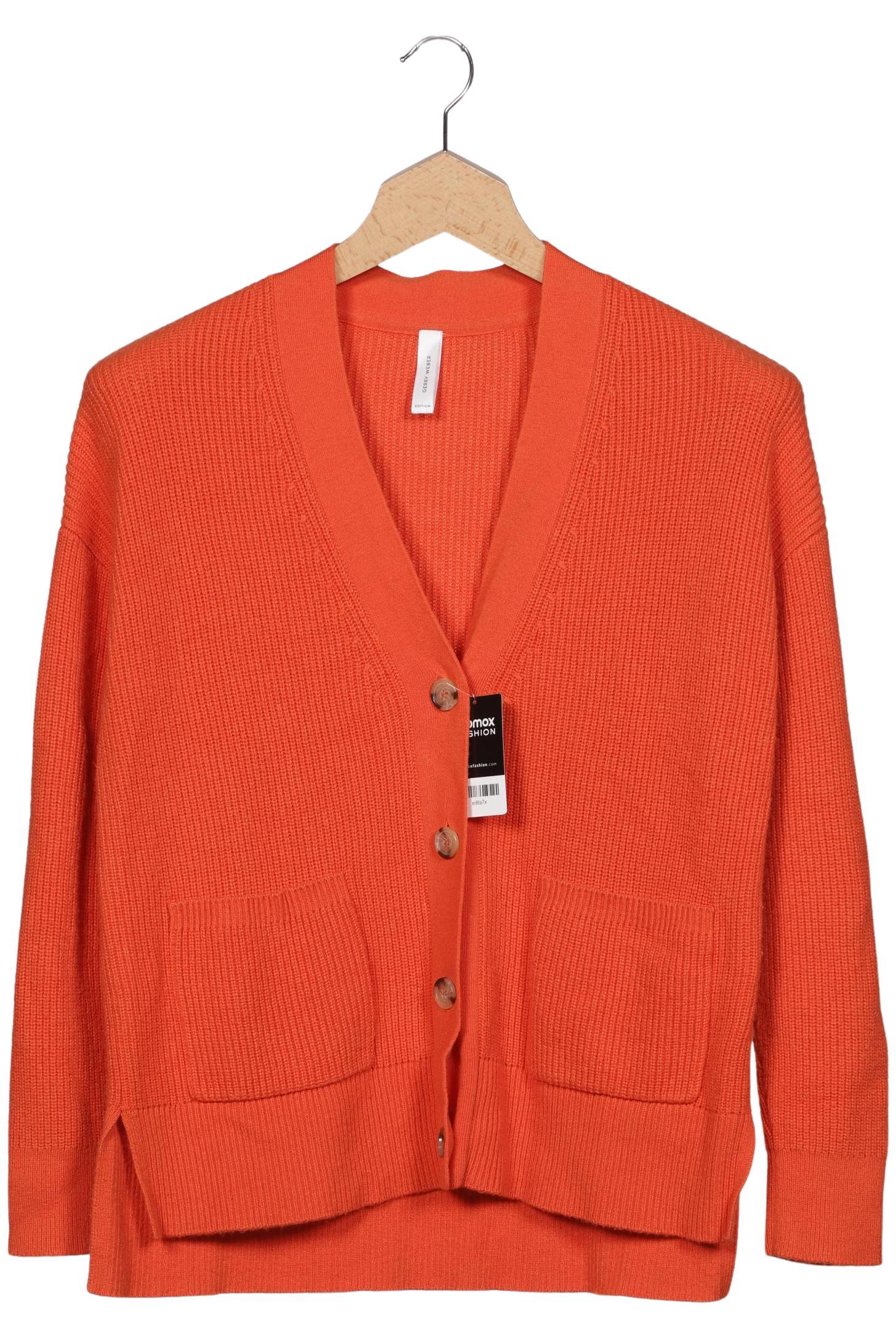 

Gerry Weber Damen Strickjacke, orange, Gr. 42