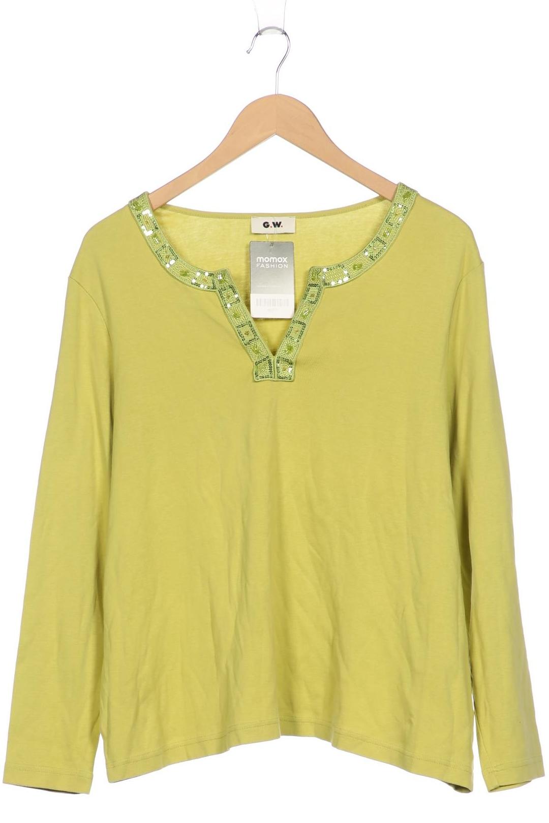 

Gerry Weber Damen Langarmshirt, hellgrün, Gr. 46