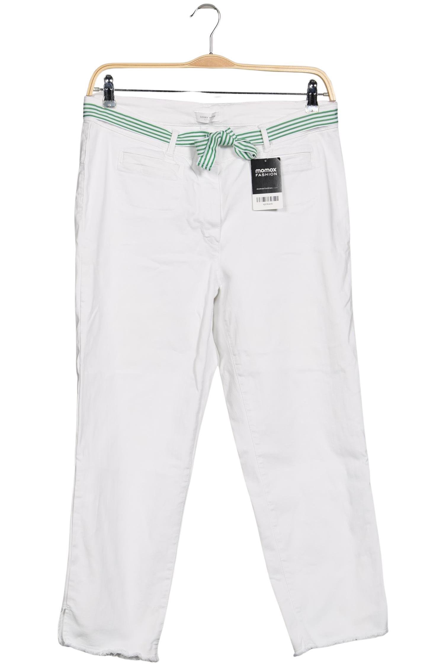 

Gerry Weber Damen Jeans, weiß, Gr. 32