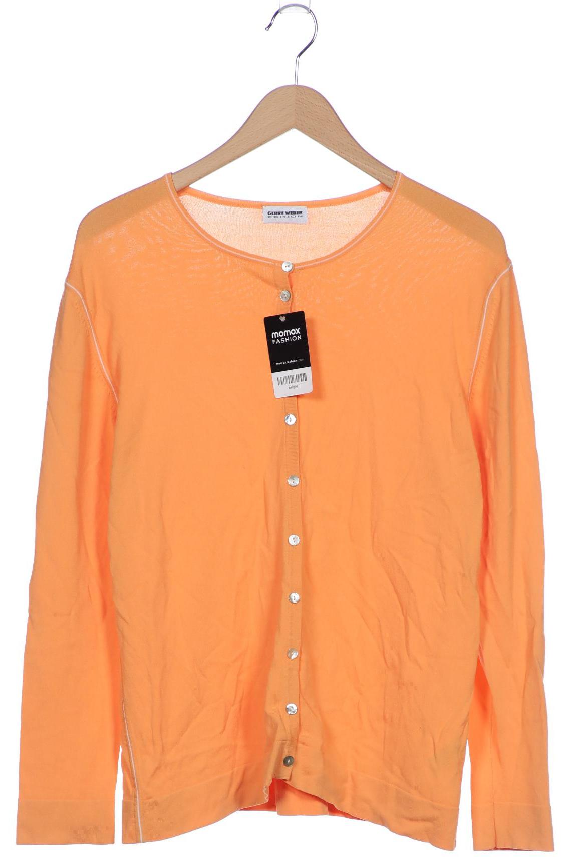 

Gerry Weber Damen Strickjacke, orange, Gr. 46