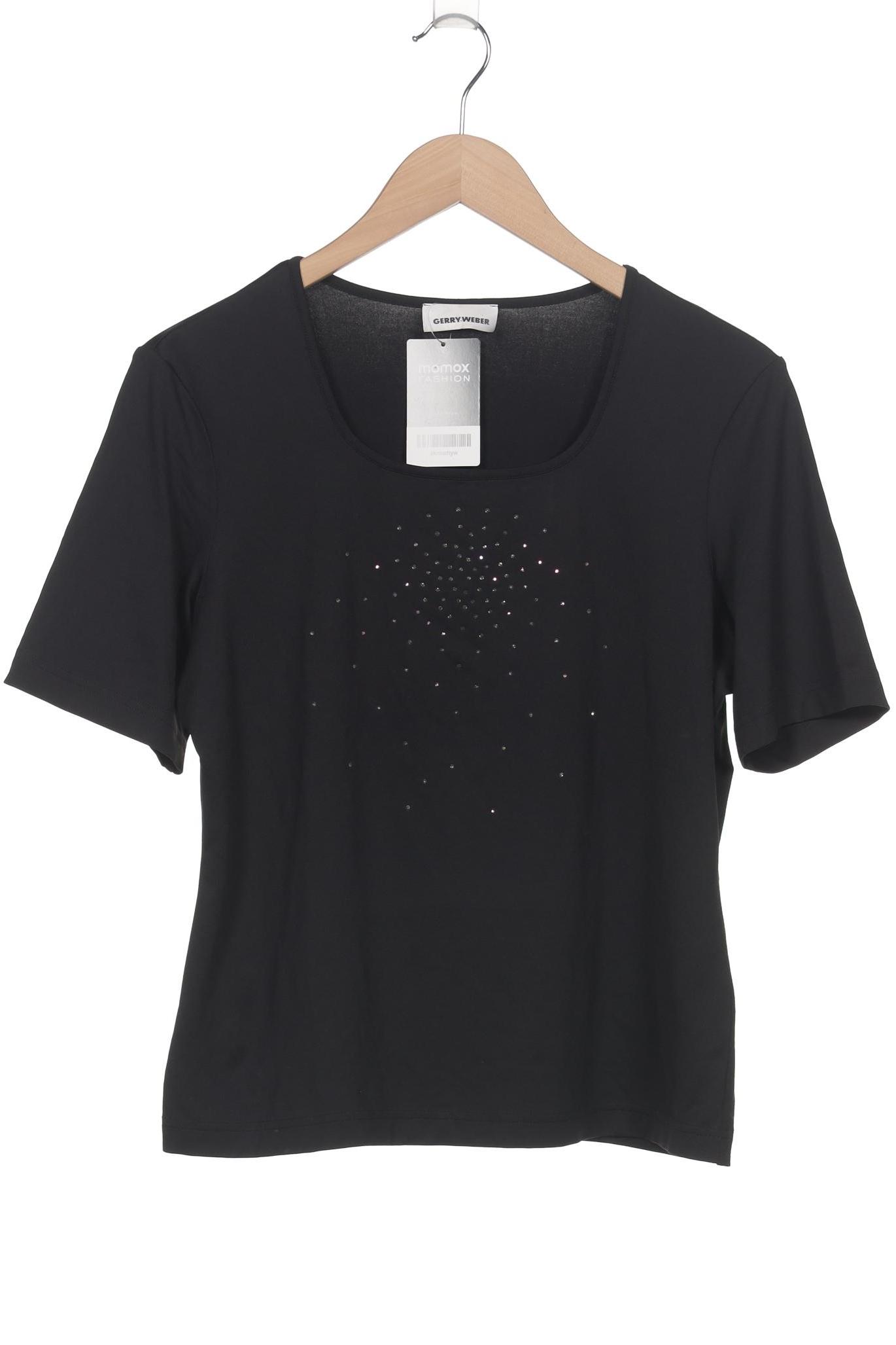 

Gerry Weber Damen T-Shirt, schwarz, Gr. 42
