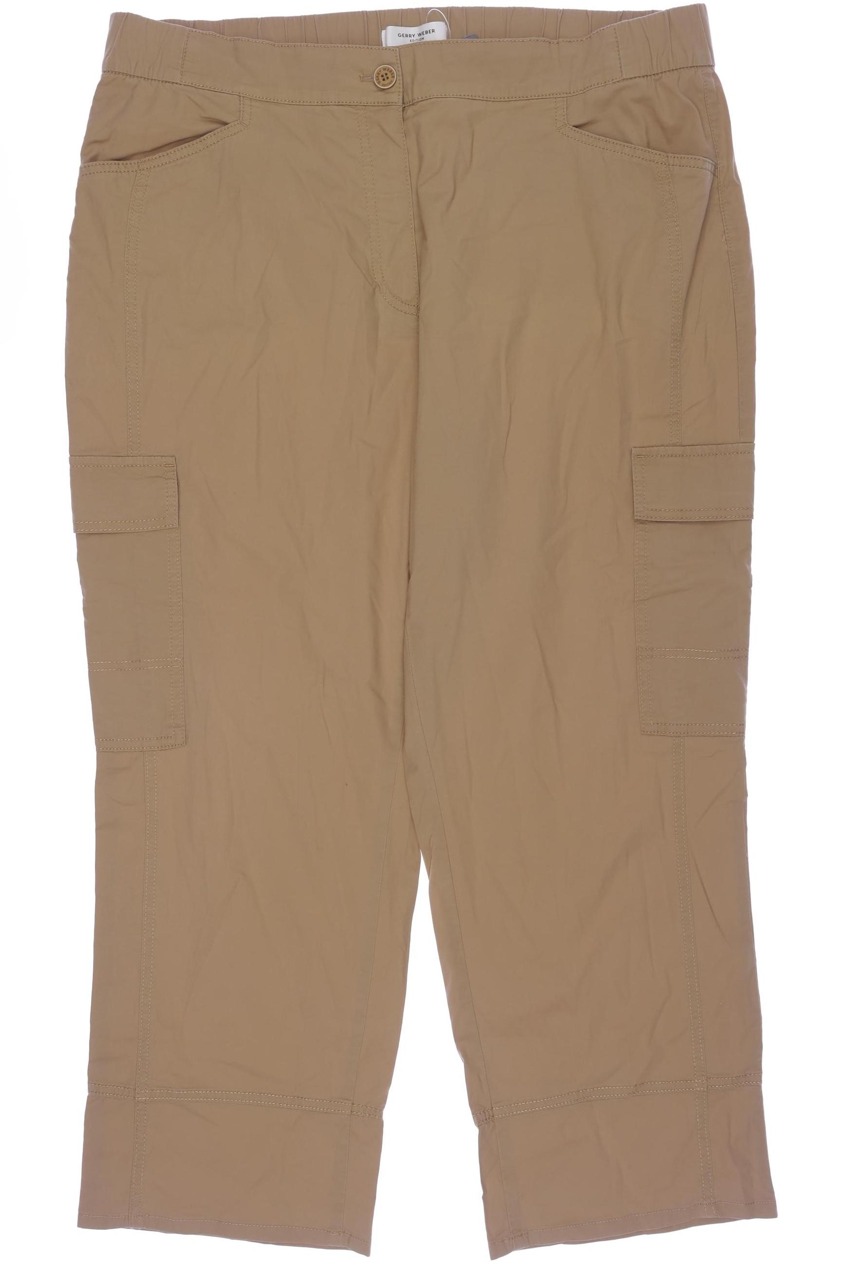 

Gerry Weber Damen Stoffhose, beige, Gr. 46