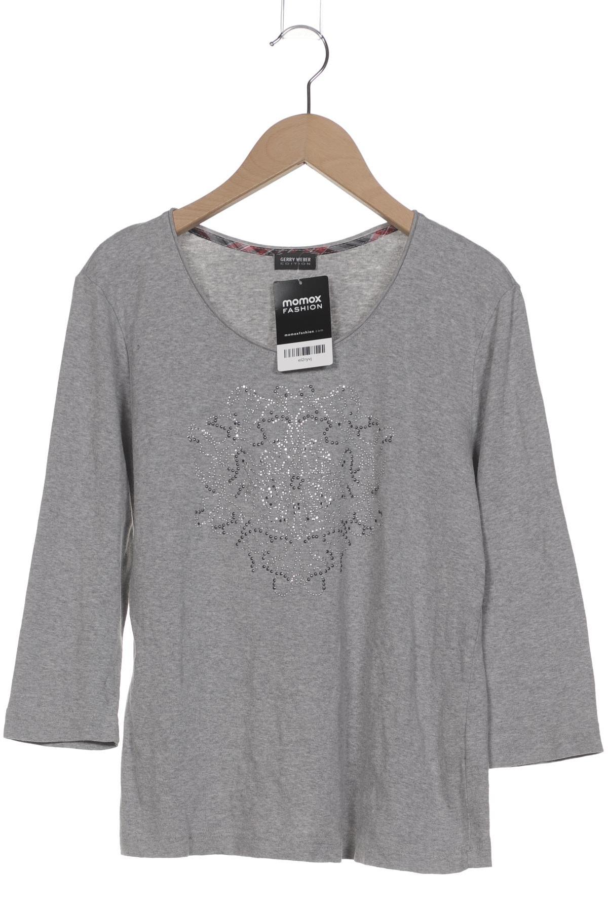 

Gerry Weber Damen Langarmshirt, grau, Gr. 40