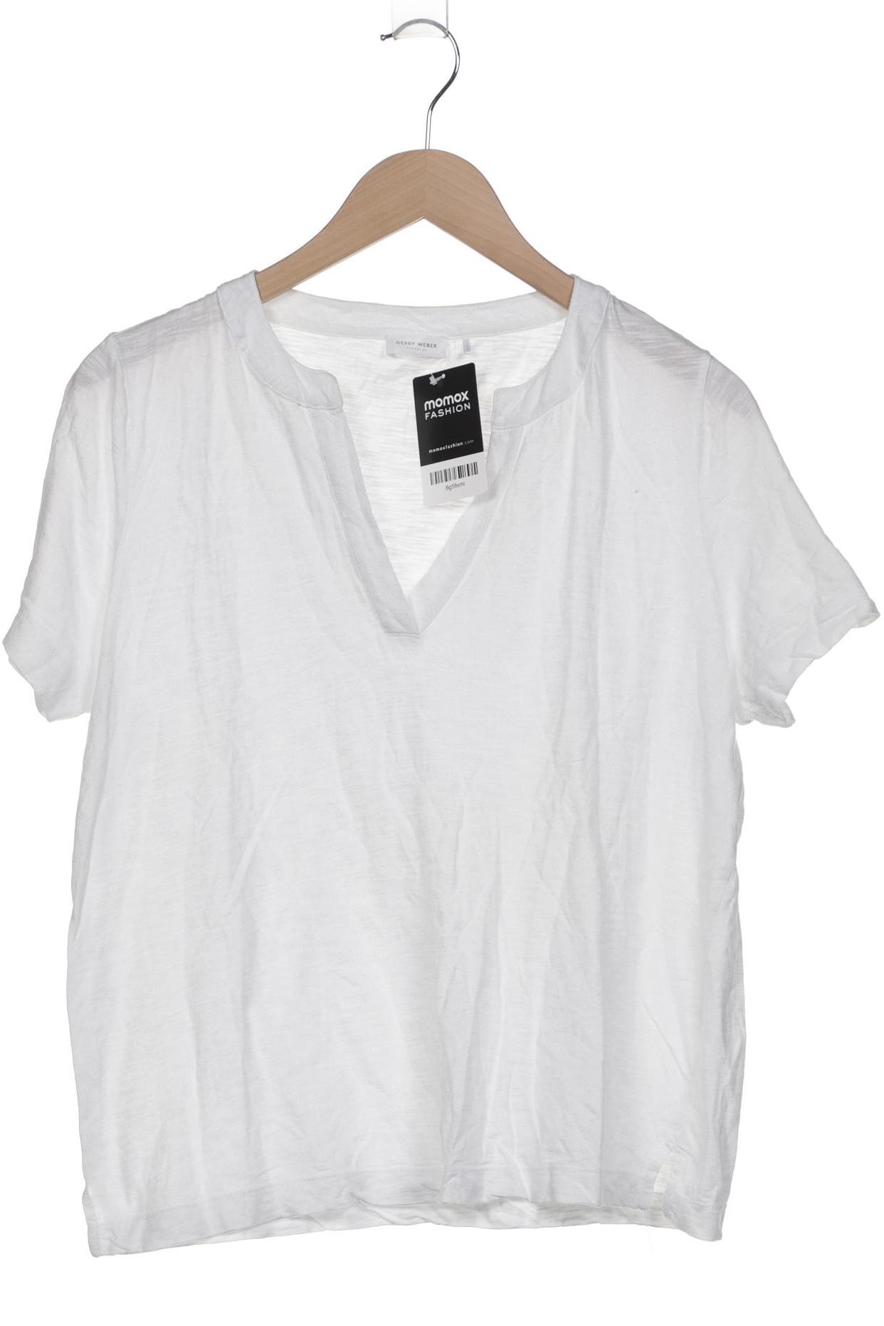 

Gerry Weber Damen T-Shirt, weiß, Gr. 44
