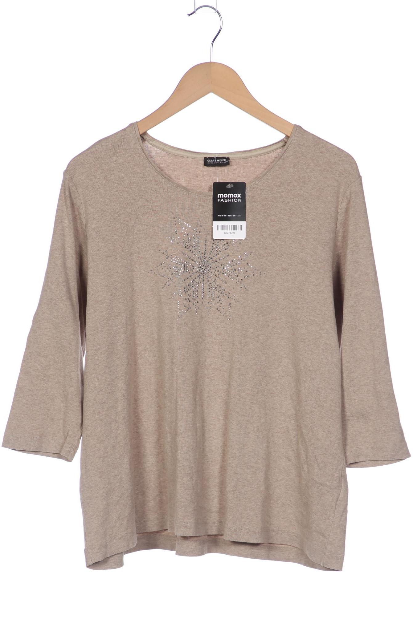 

Gerry Weber Damen Langarmshirt, beige, Gr. 46
