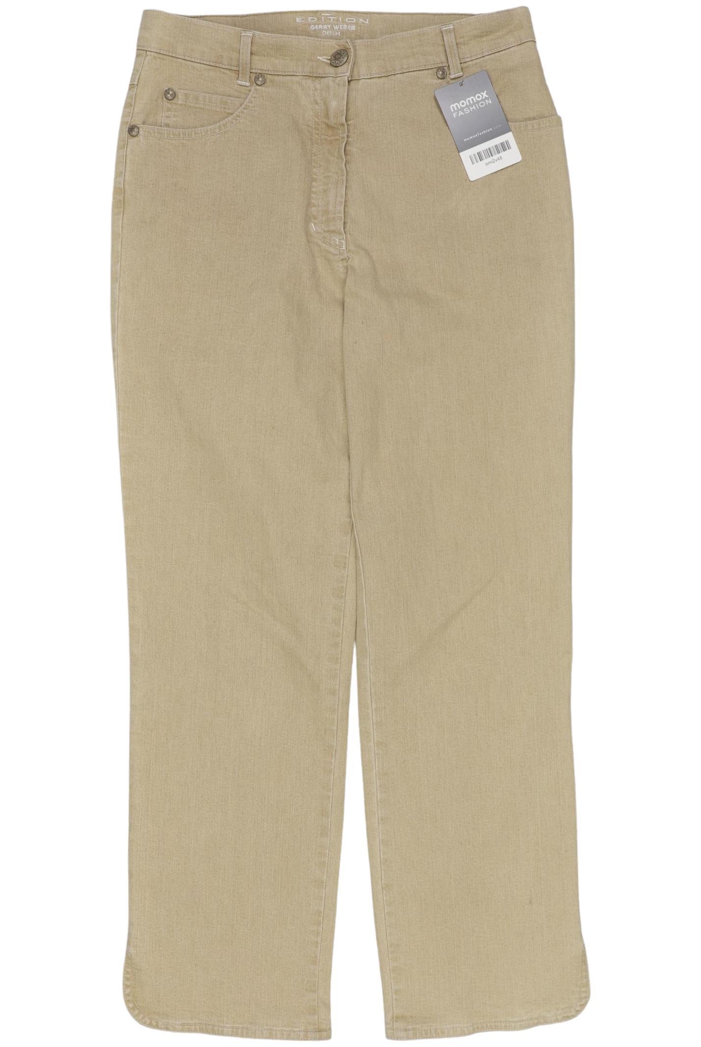 

Gerry Weber Damen Jeans, beige, Gr. 36