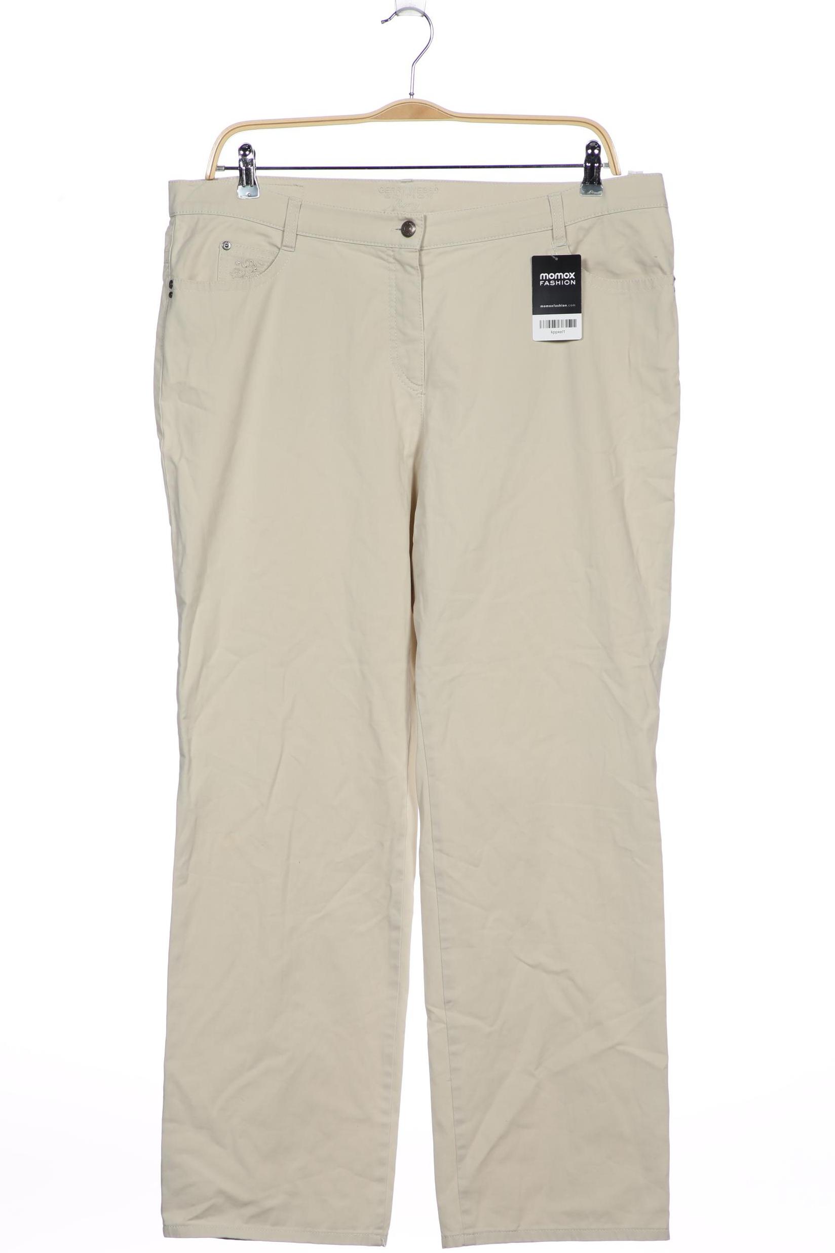 

Gerry Weber Damen Jeans, cremeweiß, Gr. 48