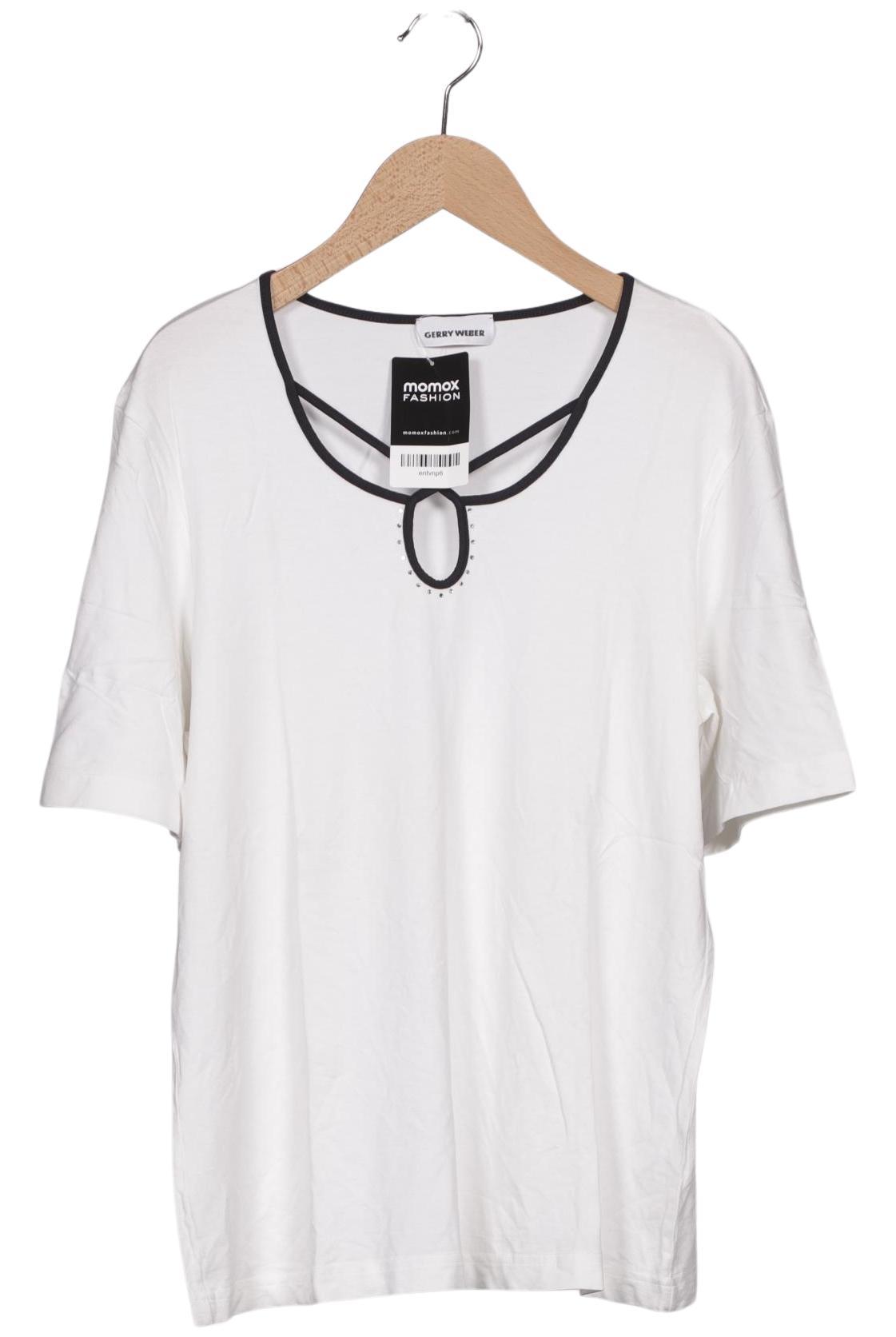 

Gerry Weber Damen T-Shirt, weiß, Gr. 42