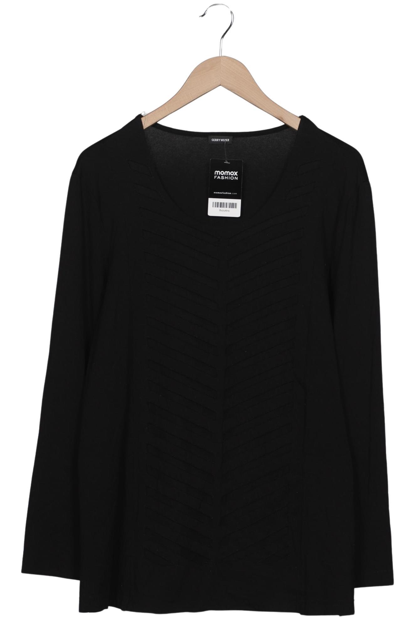 

Gerry Weber Damen Langarmshirt, schwarz, Gr. 44