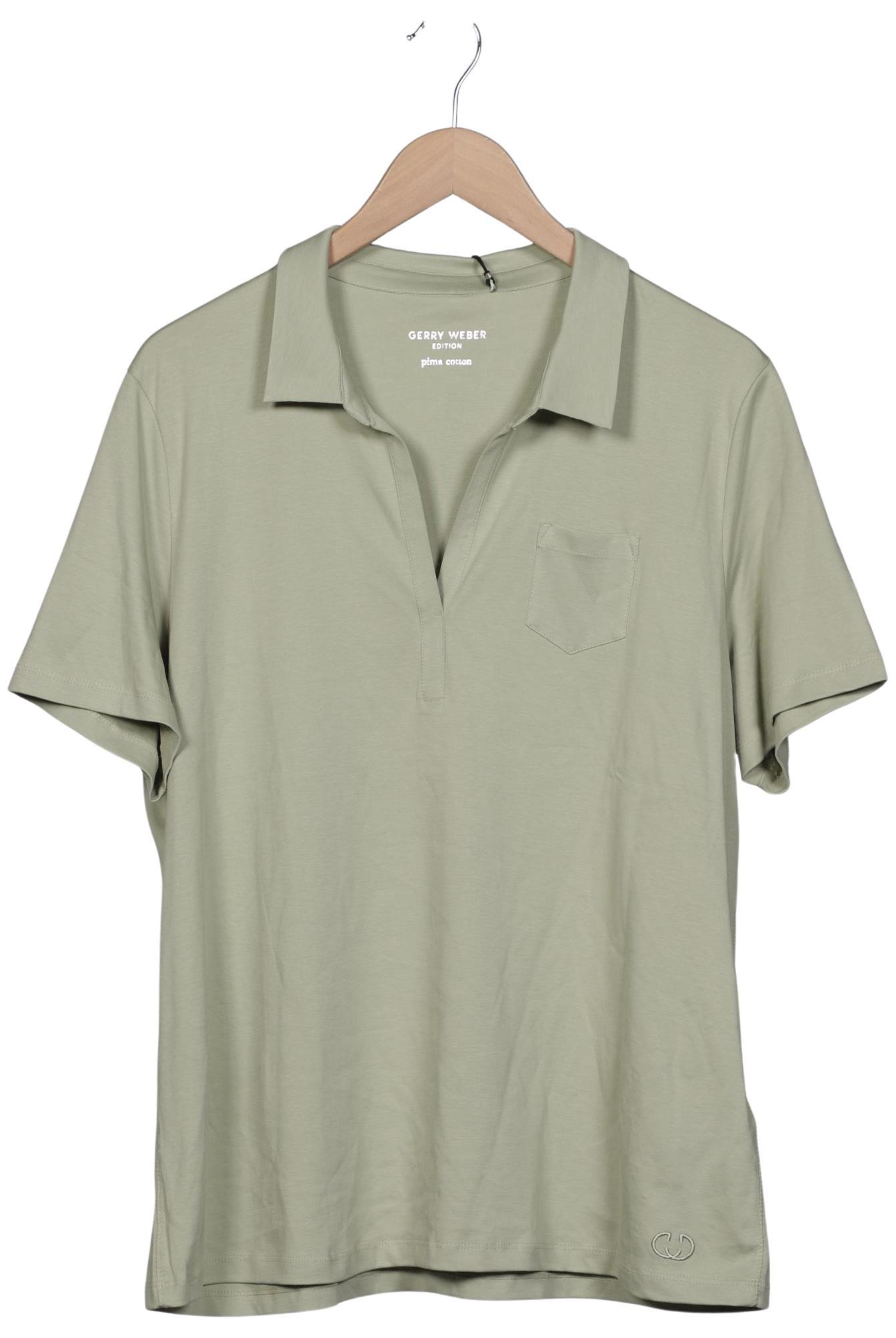 

Gerry Weber Damen Poloshirt, hellgrün, Gr. 48