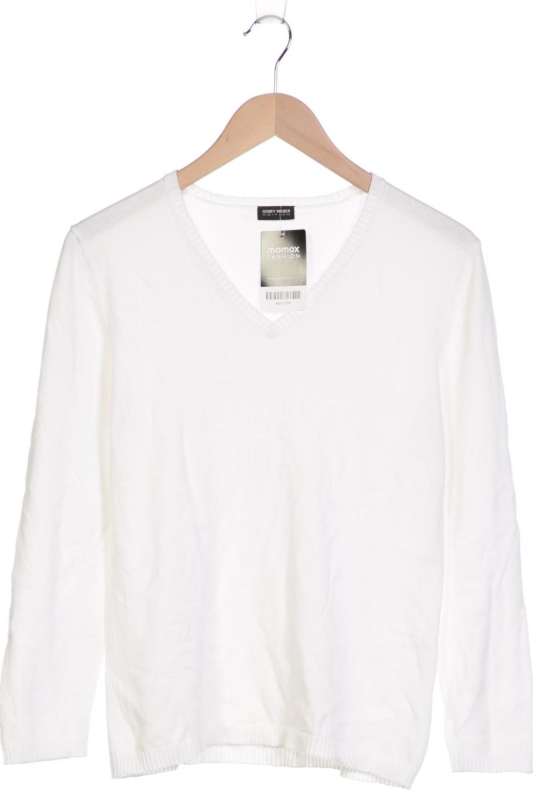 

Gerry Weber Damen Pullover, weiß, Gr. 38