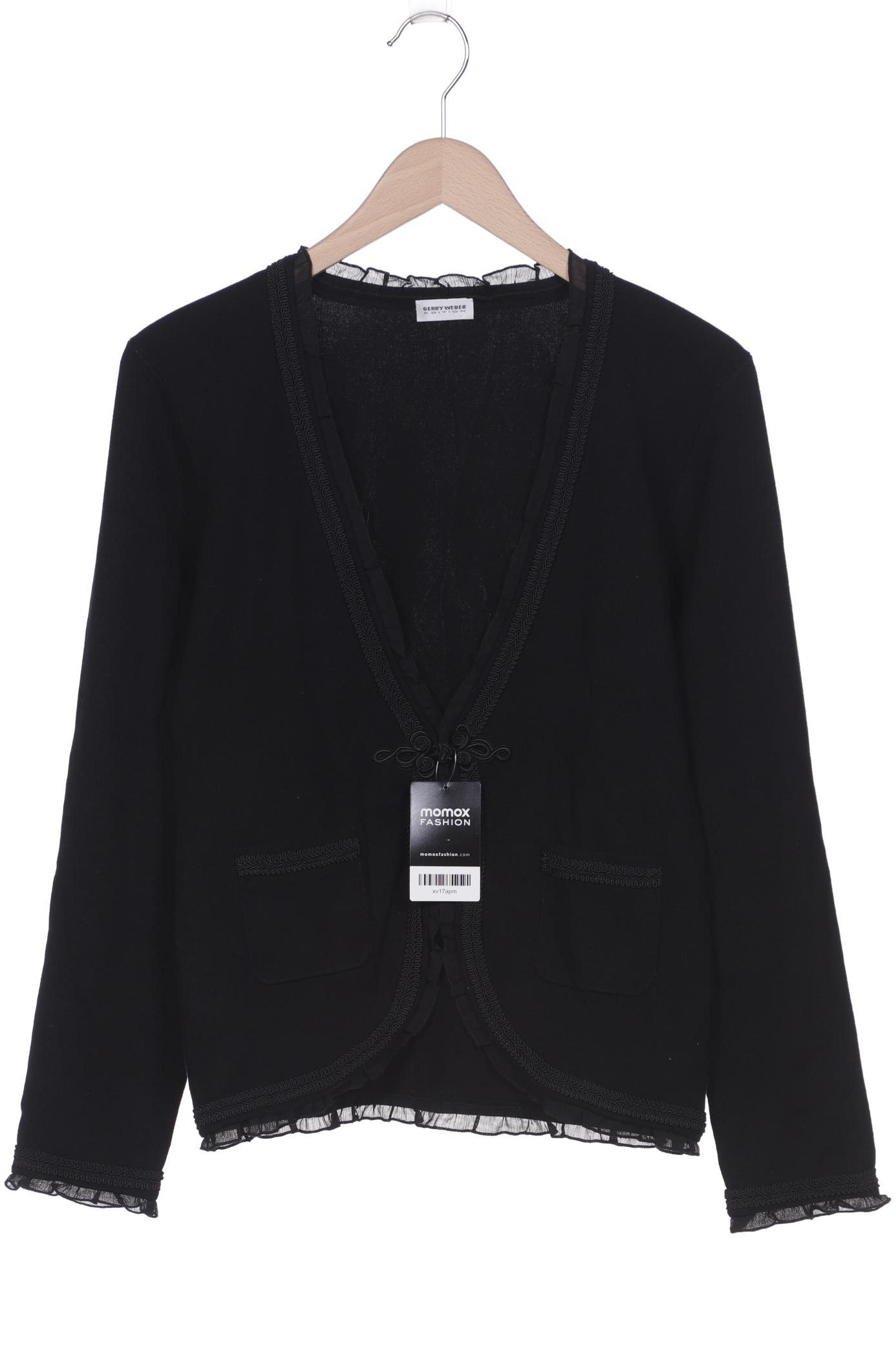 

Gerry Weber Damen Strickjacke, schwarz, Gr. 38