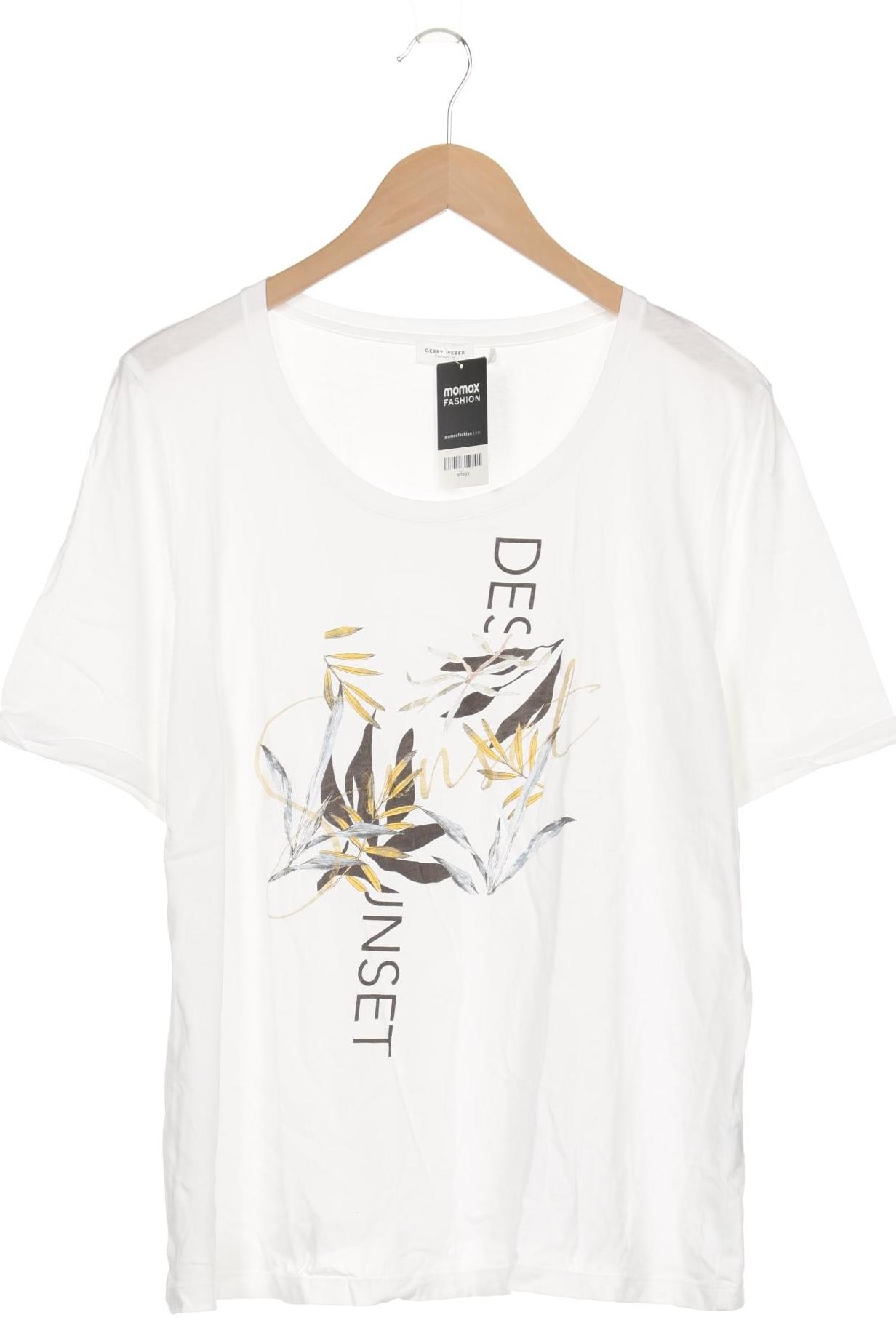 

Gerry Weber Damen T-Shirt, weiß, Gr. 46