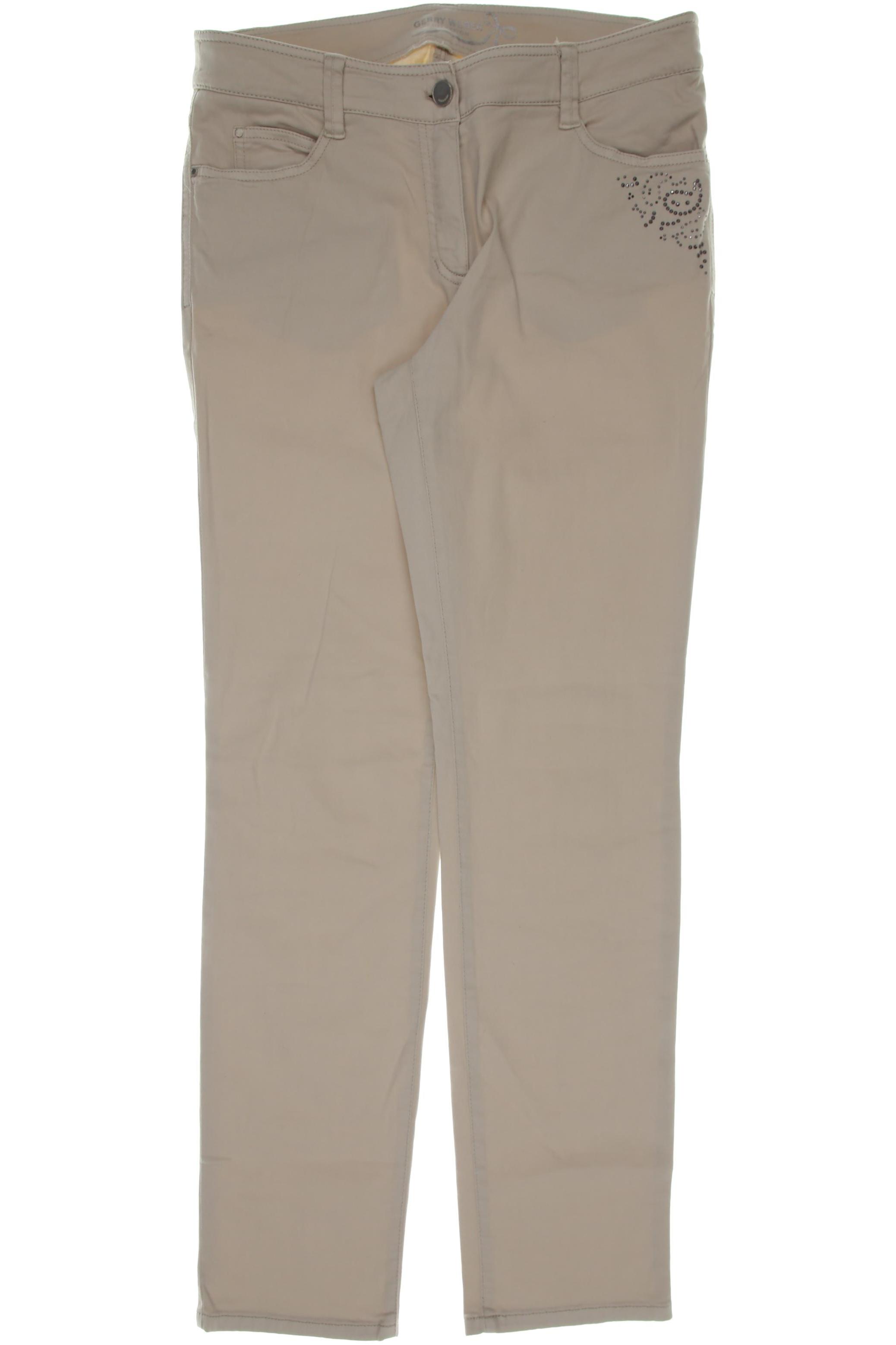 

Gerry Weber Damen Jeans, beige, Gr. 40