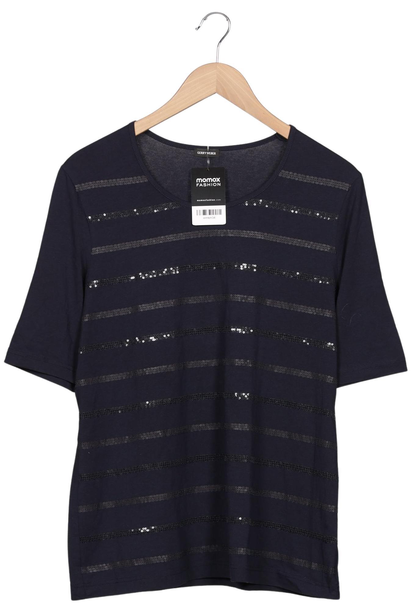 

Gerry Weber Damen T-Shirt, marineblau, Gr. 44
